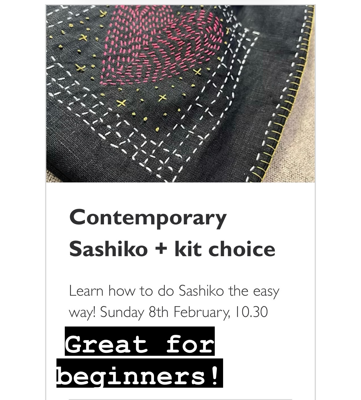 I am so grateful, my workshop schedule has ever been so full and varied. This year I will be working on bringing lots of new workshops to you, so please sign up for my newsletter if you would like to know more.
There are workshops for all skill levels across lots of subjects. Have a look at the bookings page at my website.
If you would like me to bring a workshop to your group, please get in touch.
#craftworkshops #embroideryworkshop #printworkshop