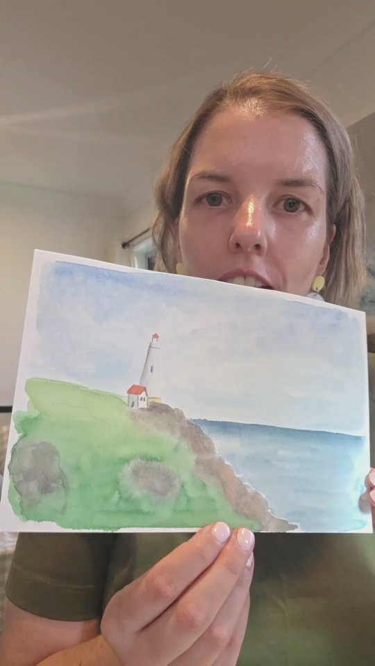 Come and paint with me from my book - 40 Watercolour Artworks available on Amazon or on my website (link in bio) #watercolour #art #watercolor #painting #tutorial