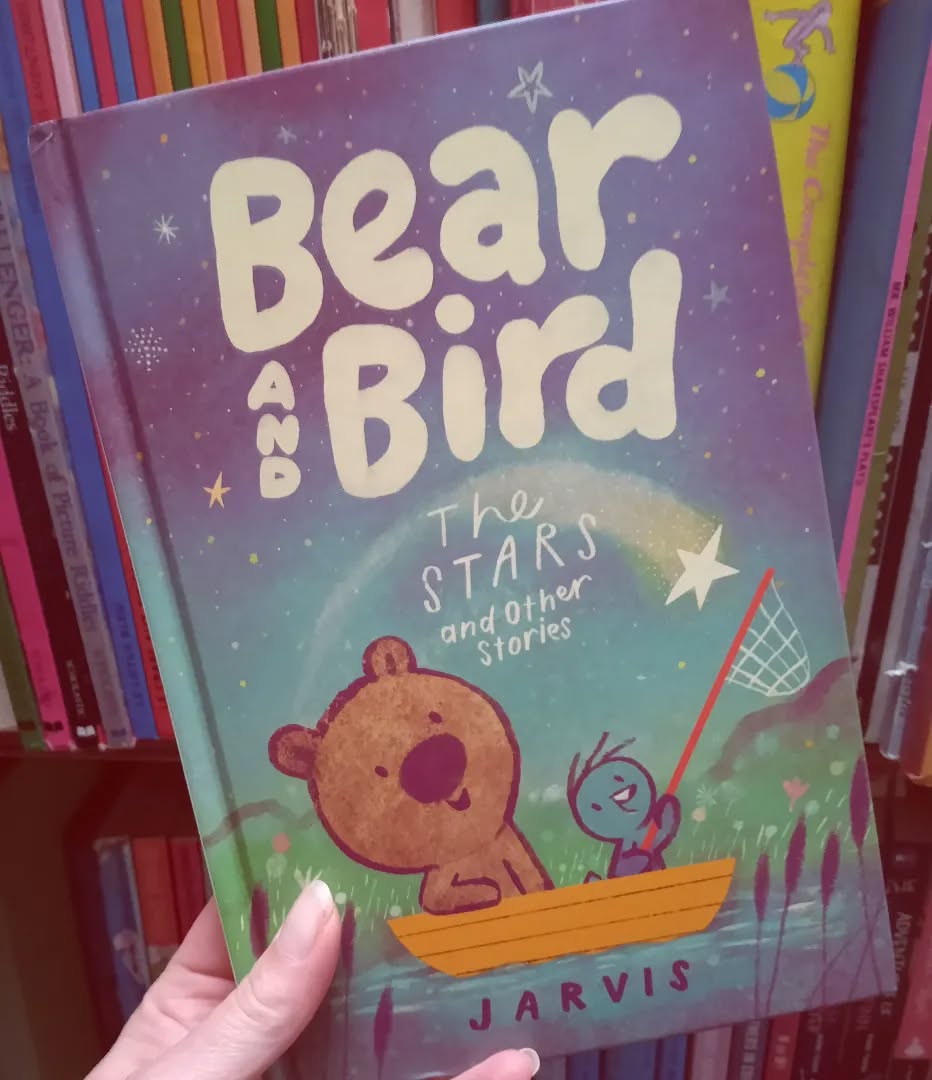 I love the 'Bear and Bird' series by Jarvis! Funny, charming, and super cute, these tales of friendship between this flawed but well-intentioned and very lovable pair are perfect for bedtime read-alouds, but also fill that tricky gap between picture books and early chapter books for emerging readers.