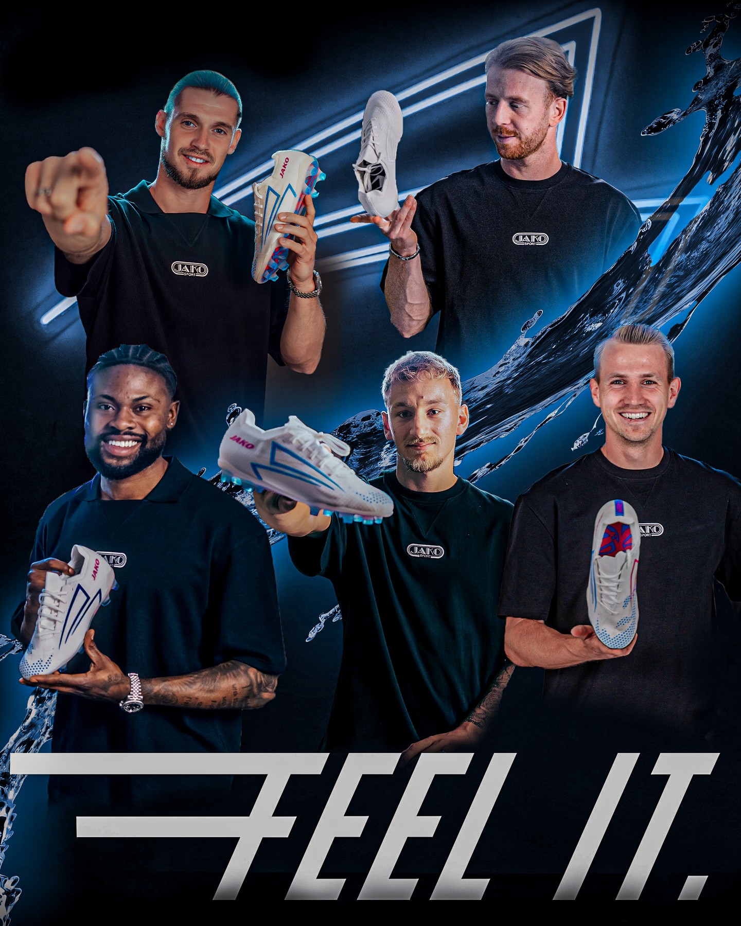 It starts with a feeling 🤗
So hat es auch bei den JAKO Athletes angefangen 🤝
Teste jetzt die neuen Fußballschuhe und spüre den Unterschied! 🔥
___
#jako #weareteam #feelit #fussballschuhe