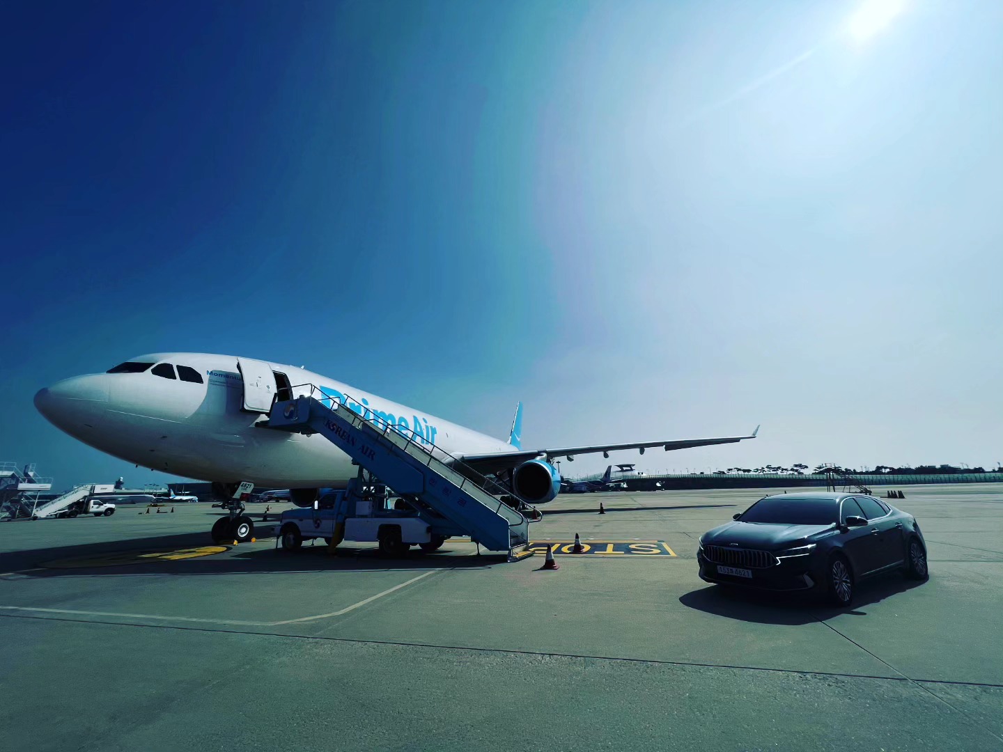 Infinite Jet Korea was proud to support the first US P2F A330 as it passed through ICN airport.
#infinitejetkorea #groundhandling #planexecution #fbo #fbokorea #primeair #amazonair #a330 #a330p2f