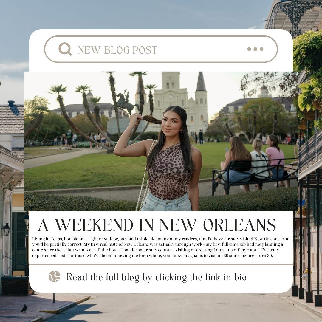 ✨ New blog post! Link in bio! ✨
#fashionblog #fashionblogger #styleblogger #styleblog #neworleanslife #neworleanstravels #neworleansblog #travelblogger #travelblog #traveltips #neworleansblogger #neworleanstravel #neworleanstravelguide #neworleansculture