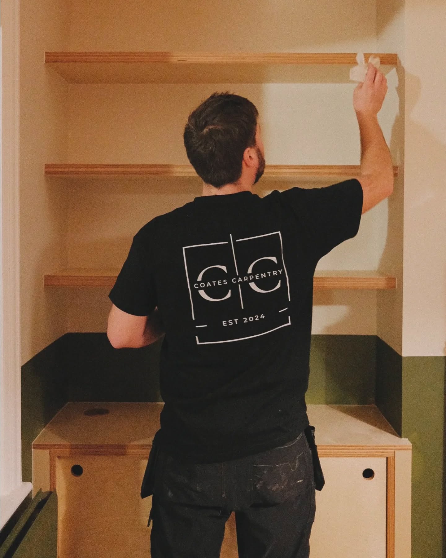 Done & dusted. Completed this week, installation of a birch ply alcove unit