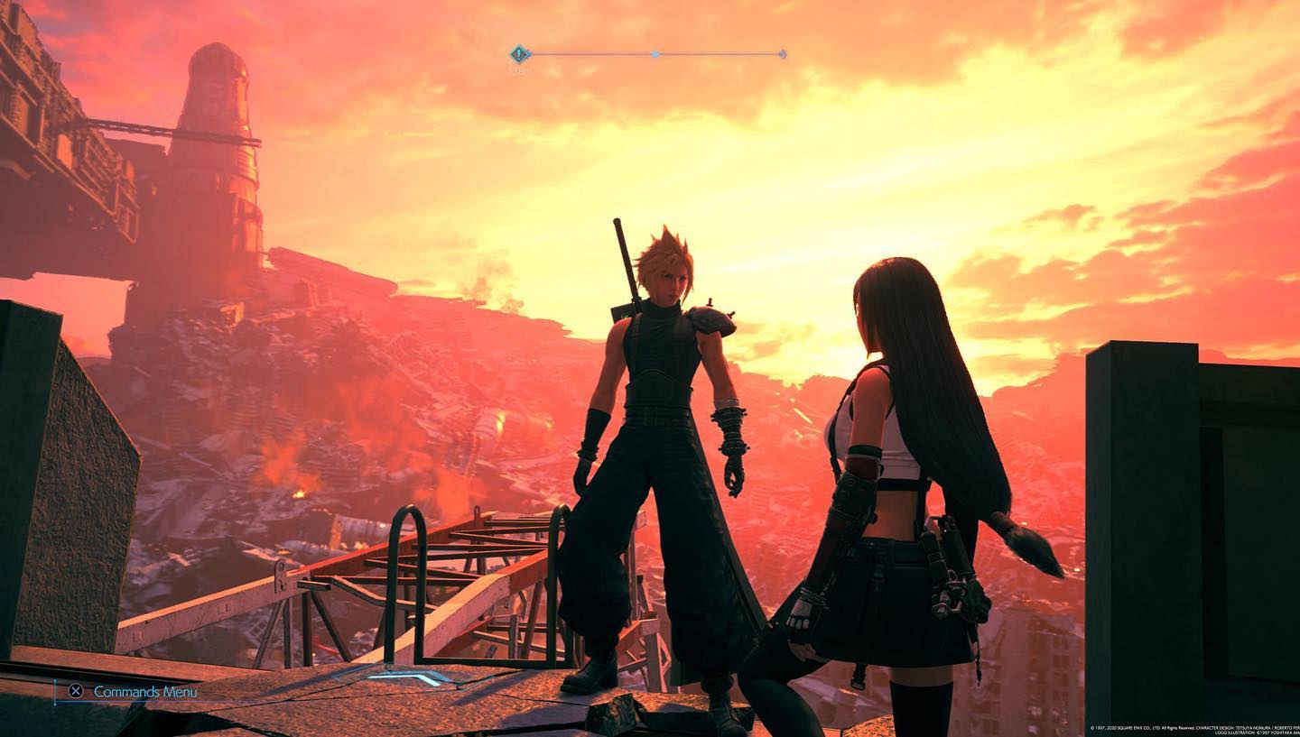 To bad final fantasy 7 doesn’t have photo mode because it definitely has some breathtaking views #finalfantasy7 #finalfantasyremake #playstation #videogames #cloud #cloudandtifa #tifa #tifalockhart #geeky #gameplay #ps5share
