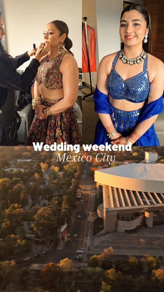 A Hindu Wedding Weekend in Mexico City means multiple events and a different hair and makeup look for each one.
Three days, four looks designed for celebration, movement and long nights of dancing.
Thank you for trusting our team.
Hair: Diana
Makeup: Barbara
Assistant: Jacquie
#hinduwedding #mexicocitywedding #mexicocitymakeupartist #destinationweeding