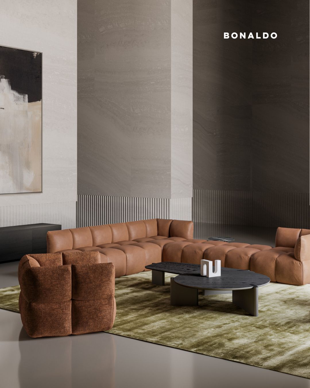 @bonaldospa
A dupla Martina e Massimo Castagna foi buscar inspiração aos tijolos para criar este sistema modular da Bonaldo. A ideia é a mesma da construção: blocos que se juntam para criar formas. Mas aqui, a geometria perfeita dos anos 80 encontra o conforto.
É o tipo de sofá que "ancora" a sala. Tem peso visual, tem presença, mas o toque é super macio.
Ideal para aqueles clientes que querem uma peça statement, mas que se recusam a abdicar do conforto.
ENG
The duo Martina and Massimo Castagna drew inspiration from bricks to create this modular system for Bonaldo. The concept mirrors that of construction: blocks that come together to create shapes. But here, the perfect geometry of the 80s meets comfort.
It is the kind of sofa that 'anchors' the living room. It possesses visual weight and presence, yet the touch is incredibly soft.
Ideal for clients who want a statement piece but refuse to compromise on comfort.
Design by @massimocastagna_
Would you like more information?
Send us a private message or visit design-minder.com
#DesignMinder #Bonaldo #ContemporaryDesign #FurnitureDesign #DesignIcon #ModernInteriors #InteriorInspiration #DesignElegance #BrikSofa #MassimoCastagna #DesignItaliano #SofasModulares #ArquiteturaDeInteriores