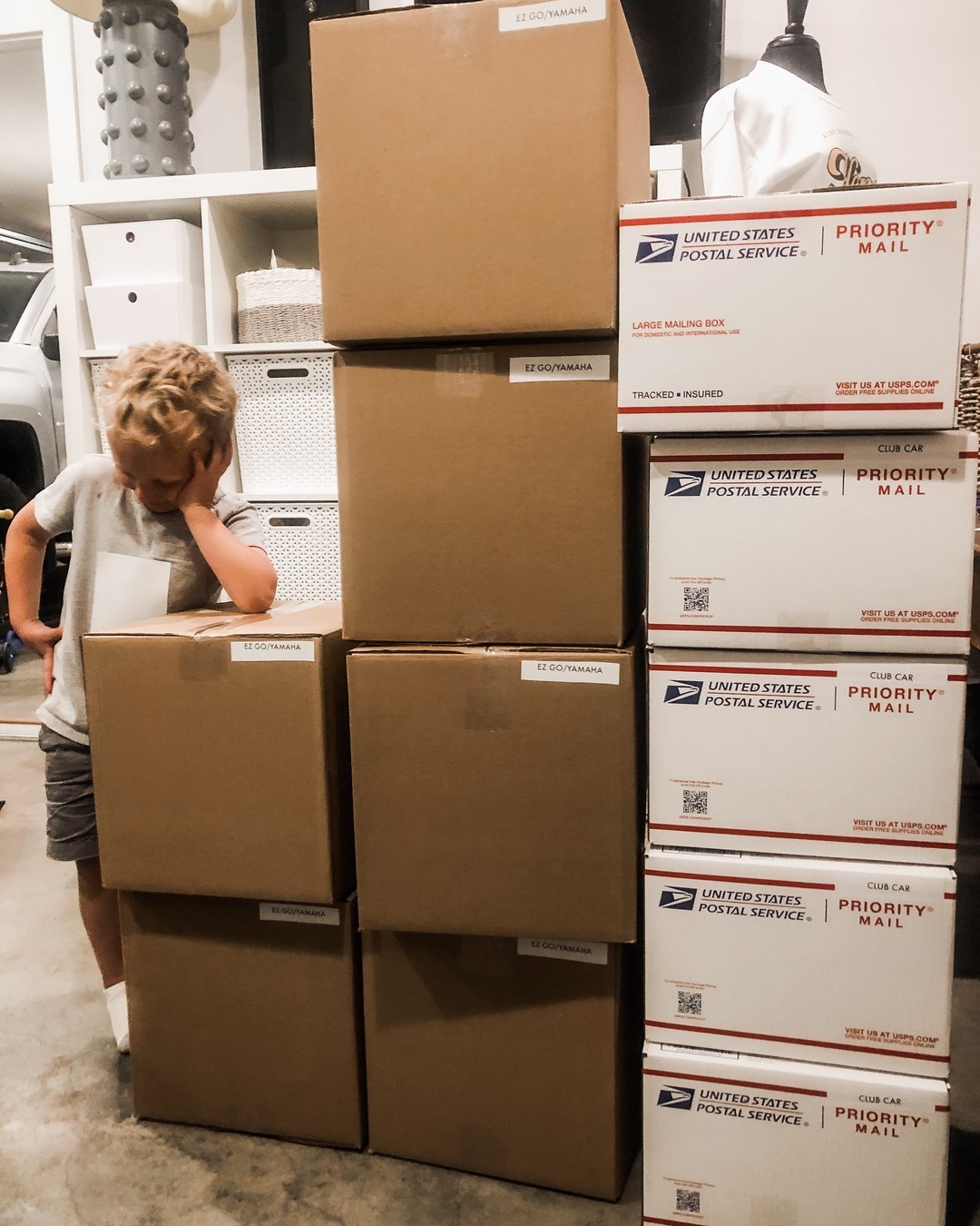 bustin it and our employee is slacking