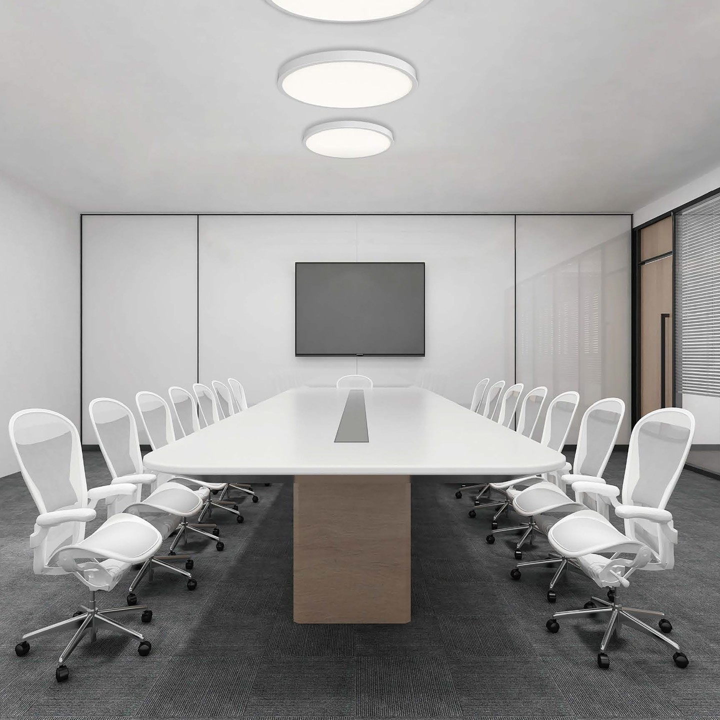 JSB RedMoon is a low-profile circular architectural luminaire available in several form factors and power options. Available as a surface, cable suspension, or rod suspension mount it brings elegance and diffused illumination in a 90-degree spread to any space. Contact your FOS representative for more information about this remarkable fitting’s capabilities.
#foslightinggroup #jsblighting #redmoon #lowprofileluminaire #architecturallighting #timelessdesign #lightingdesigners