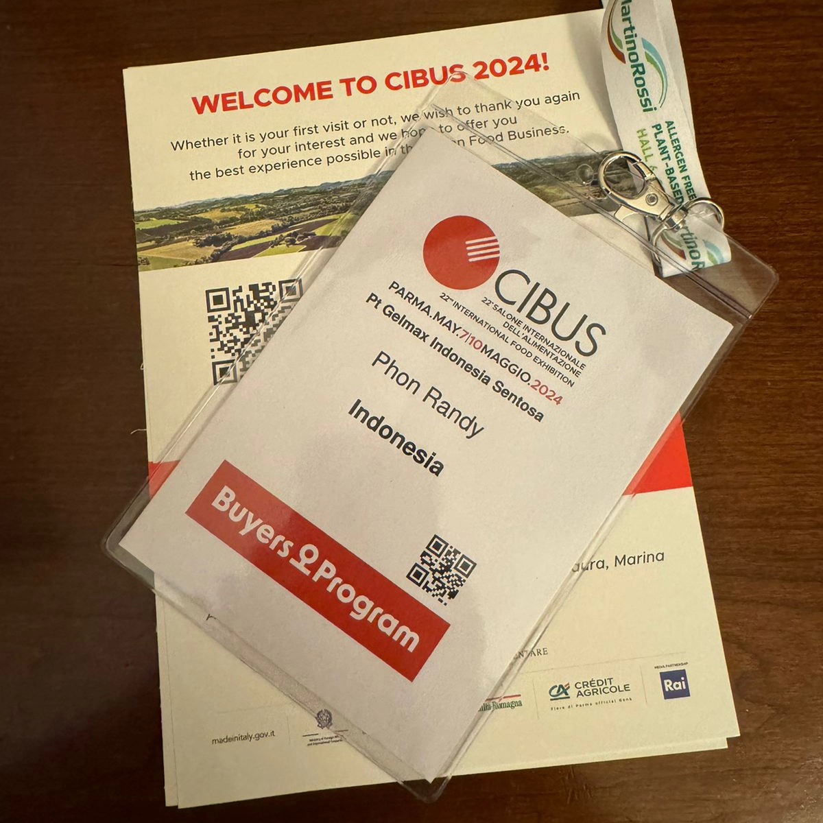 Hi Guys 👋
We are going to Cibus meeting partners and sourcing the best products for you! Lets catch-up if you are there too!
Ciaooo
