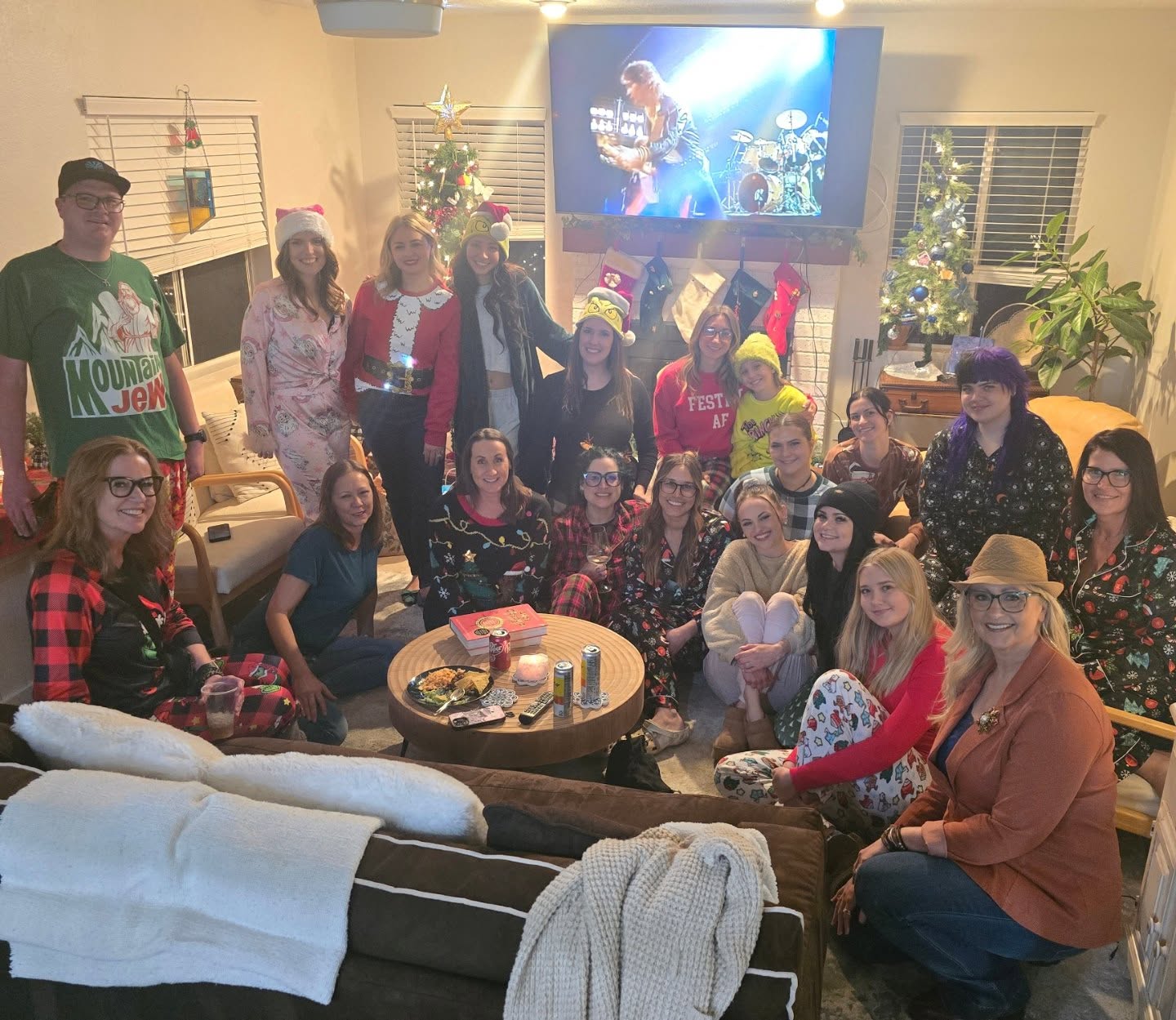 It is truly an honor to work with this amazing group!! I love you all so much!!! So fun celebrating the holidays together! 🥰