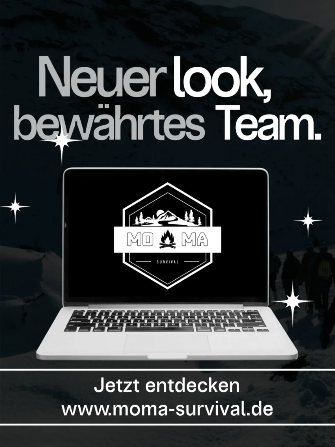 Ahoi Bushcrafter und Co. 🌲🌳
______________________________________
Unsere Website ist wieder ONLINE!
______________________________________
www.moma-survival.de
______________________________________
Wie gefällt euch der neue Look? Im Blog seht ihr wie sie davor ausgesehen hat. Es wurde im Prinzip alles geändert, es wurden gesamte Rubriken ausgenommen und dafür neue hinzugefügt, wie zum Beispiel unser neues Ausrüstung-Abo! Schaut gerne vorbei und wir hoffen euch gefällt die neue Website genauso sehr wie uns!
______________________________________
Zur Neueröffnung unserer Website werdet ihr mit einem Top Rabatt von 20% auf eure gesamte Bestellung belohnt, den ihr mit MoMa20 im Shop an der Kasse einlösen könnt.
(Gutscheincode 'MoMa20' ist bis zum 28.02.2026, 23:59 Uhr gültig und einlösbar)
______________________________________
#MoMaSurvival #bushcraft #Survival #Outdoor #Onlineshop