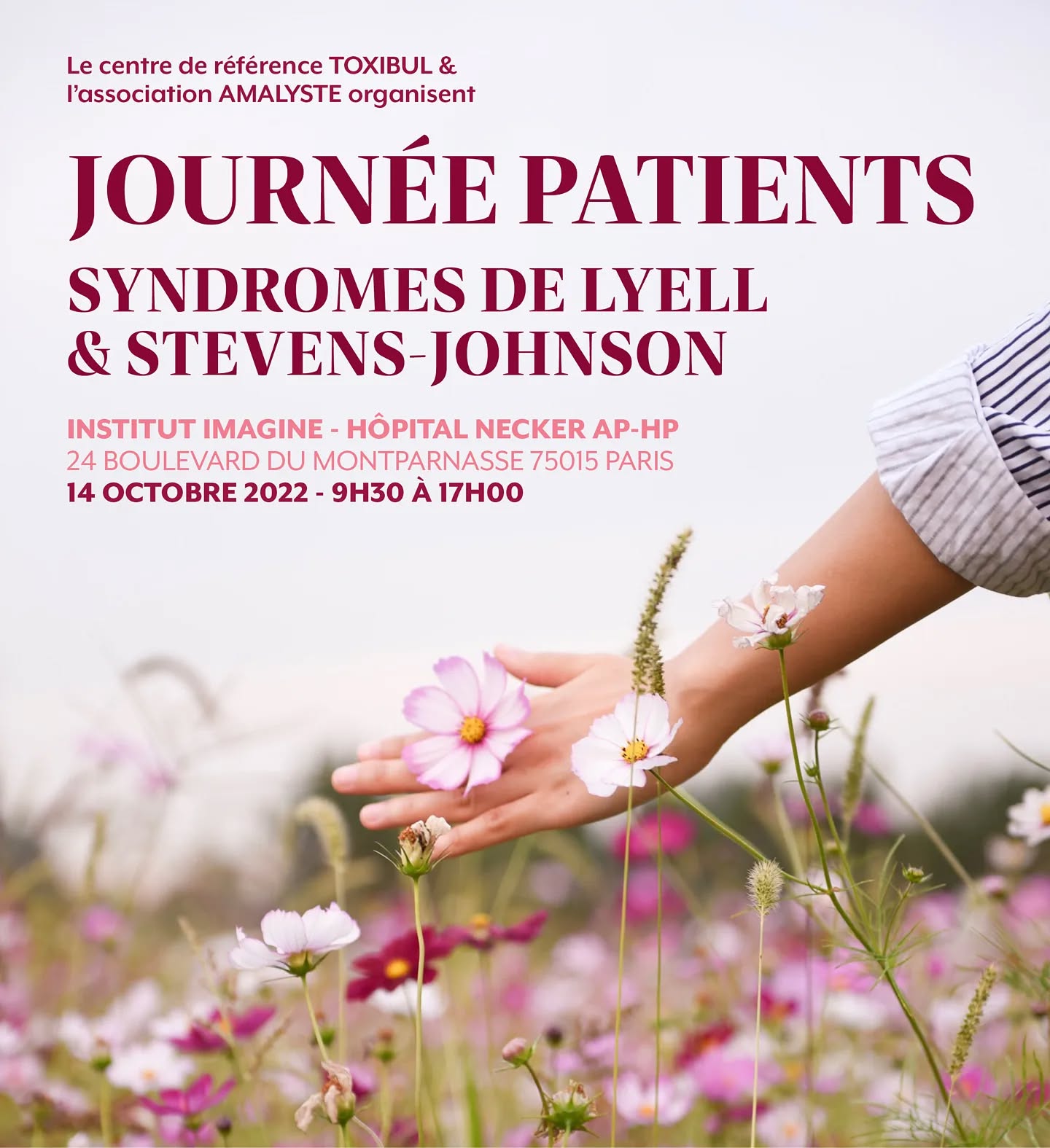 ÉVÉNEMENT.
Je suis heureuse de vous faire part de l'organisation d'une journée Patients qui se tiendra en octobre 2022 ! Les inscriptions sont gratuites, et on espère y retrouver beaucoup de patients ainsi que leurs proches pour échanger et s'entraider 🤍
Les inscriptions sont ouvertes, rendez vous en story à la une pour toutes les informations 🍀🥰
-
Prenez soin de vous ❤️😊