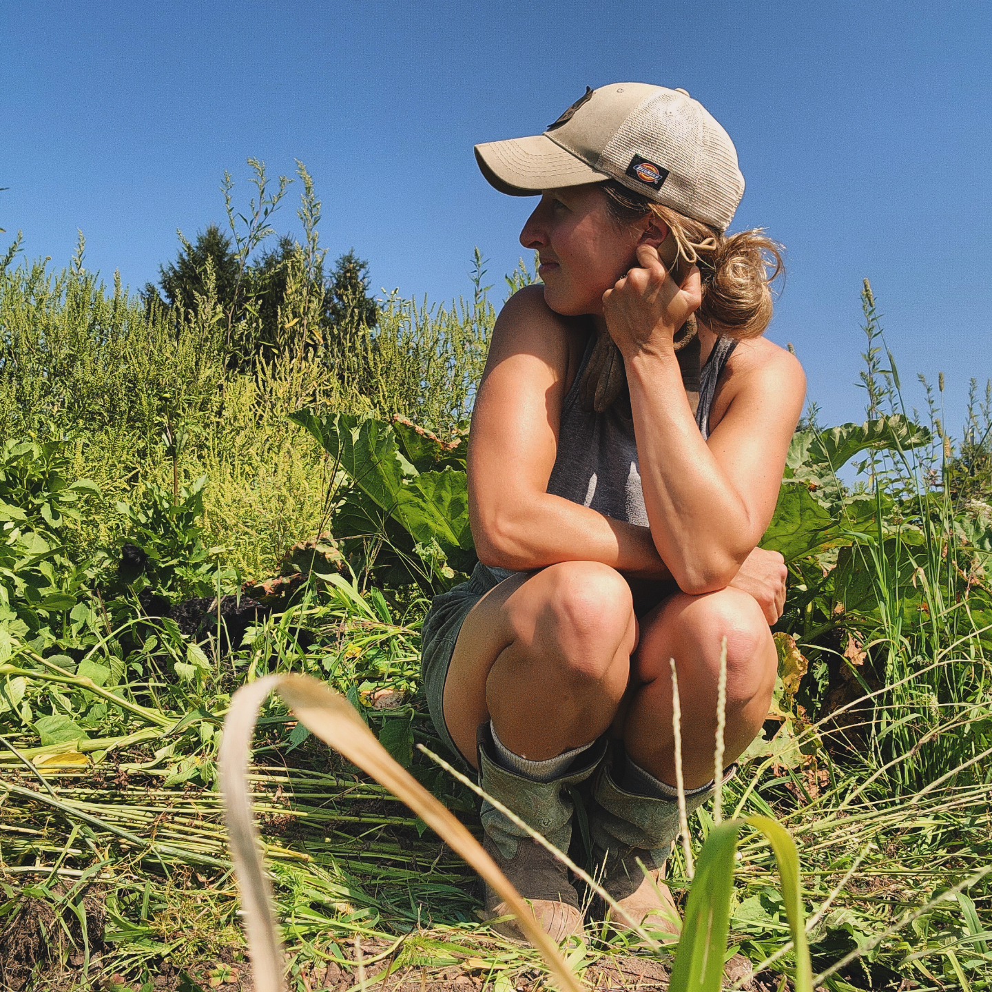 Not every season can be your best season. That's what I keep reminding myself as I plug away at unearthing the most overgrown "market garden" I think I've ever seen. It's row after row of stunted tomatoes and bug-riddled cabbage lost in a sea of weeds that are easily a foot taller than I am. It'd be so easy to walk away, defeated, but I know what this garden can look like and the nourishment and beauty that it's capable of producing.
ā¢
We had high hopes that we'd return to the farm in the spring of this year, but setback after setback landed us here just as the first hints of fall started to show. Definitely not the plan, but here we are! Time to put our heads down and DO THE WORK. The crystal clear vision that we have for this property and for our family is enough to keep us moving forward.
ā¢
If you need me, I'll be lost in a sea of pigweed and lamb's quarters. š«”