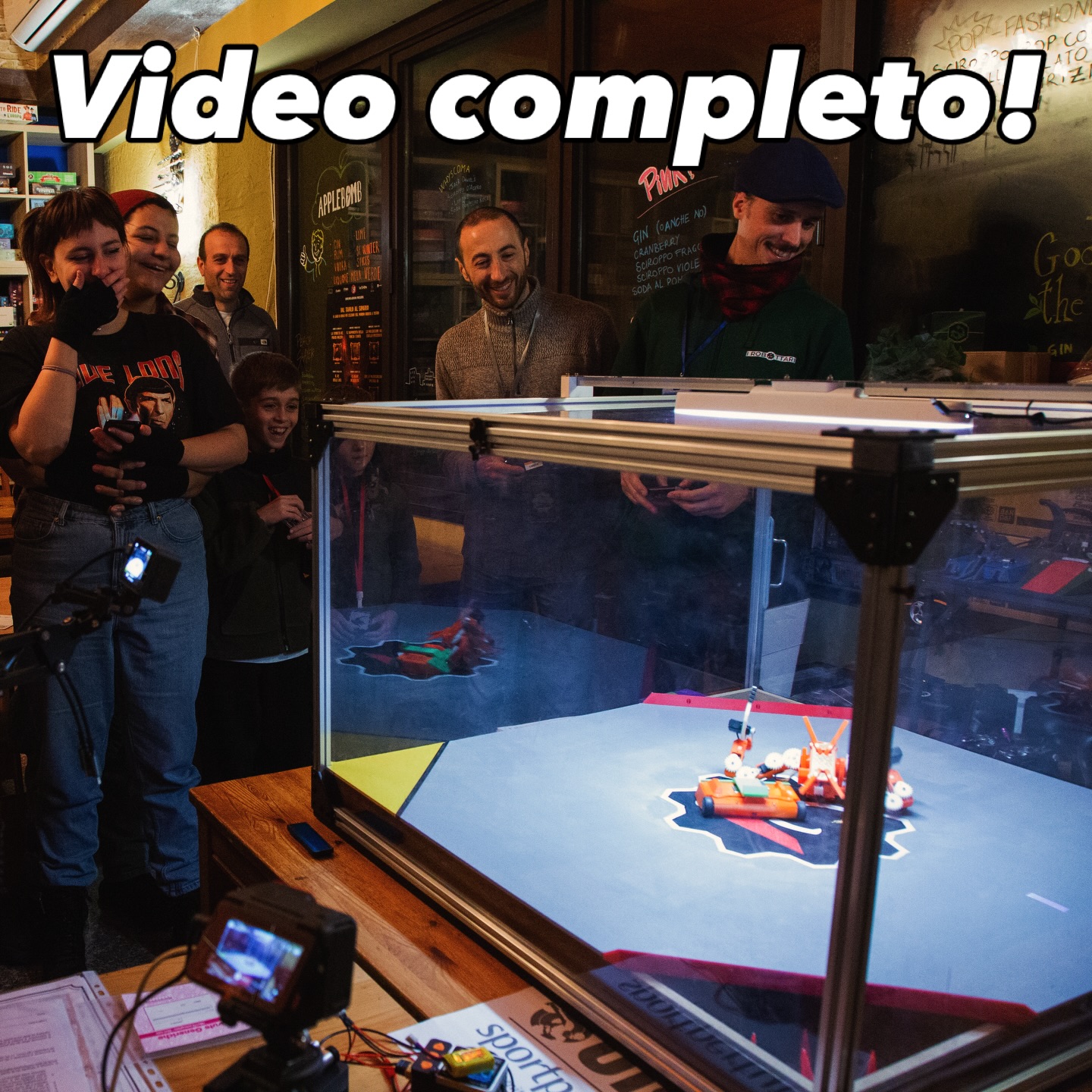 Alle 13:30 di oggi sarà online il video dell’intera prima tappa di Campionato, svoltasi l’11 Gennaio al Ludopub @il_paiolo !
Vi aspettiamo per la Premiere, ma potete godervelo e condividerlo come, quando e quanto volete!
Trovate il link al nostro canale YouTube in descrizione, oppure ci trovate facilmente come I Robottari ASD.
Prossima tappa: 22 Febbraio all’ @odinludopub !
ph: @monica.faia
#combatrobots #antweight #battlebots #italy