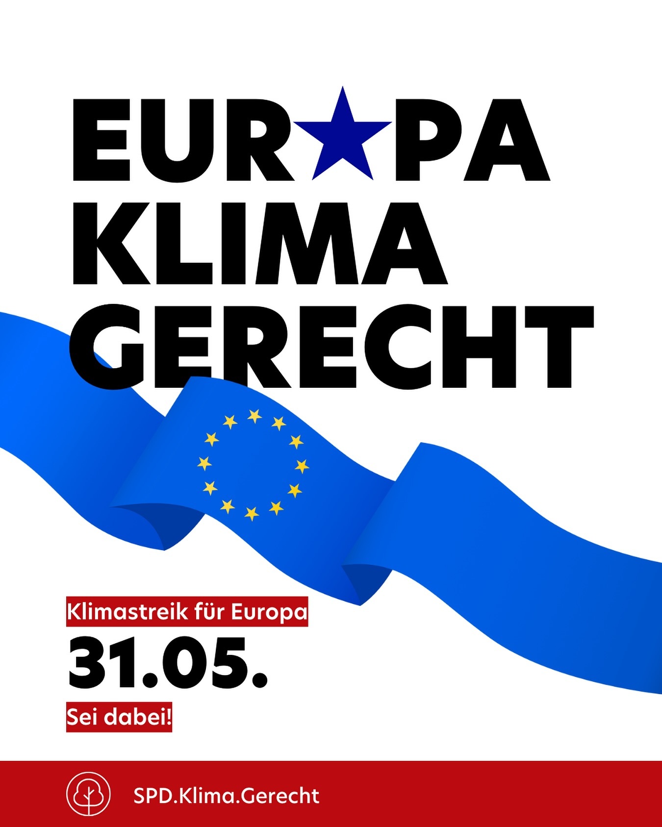 🇪🇺 Europa ist nicht selbstverständlich. Es ist zerbrechlich, und viele Rechte warten nur drauf, es zu zerstören - und jegliche Klima- und Umweltpolitik gleich mit.
✊ In den letzten 5 Jahren hat es riesige Fortschritte gegeben in der europäischen Klimapolitik. Das haben wir gemeinsam erkämpft! Aber es reicht noch längst nicht aus. Und schon wieder versuchen einige, mit billigen Parolen das Rad zurückzudrehen. Da machen wir nicht mit!
🚀Deshalb gehen wir am 31.5. für mehr Klima- und Umweltschutz & unsere Zukunft auf die Straße!
🗳️Und deshalb gehen wir am 9.6. wählen!