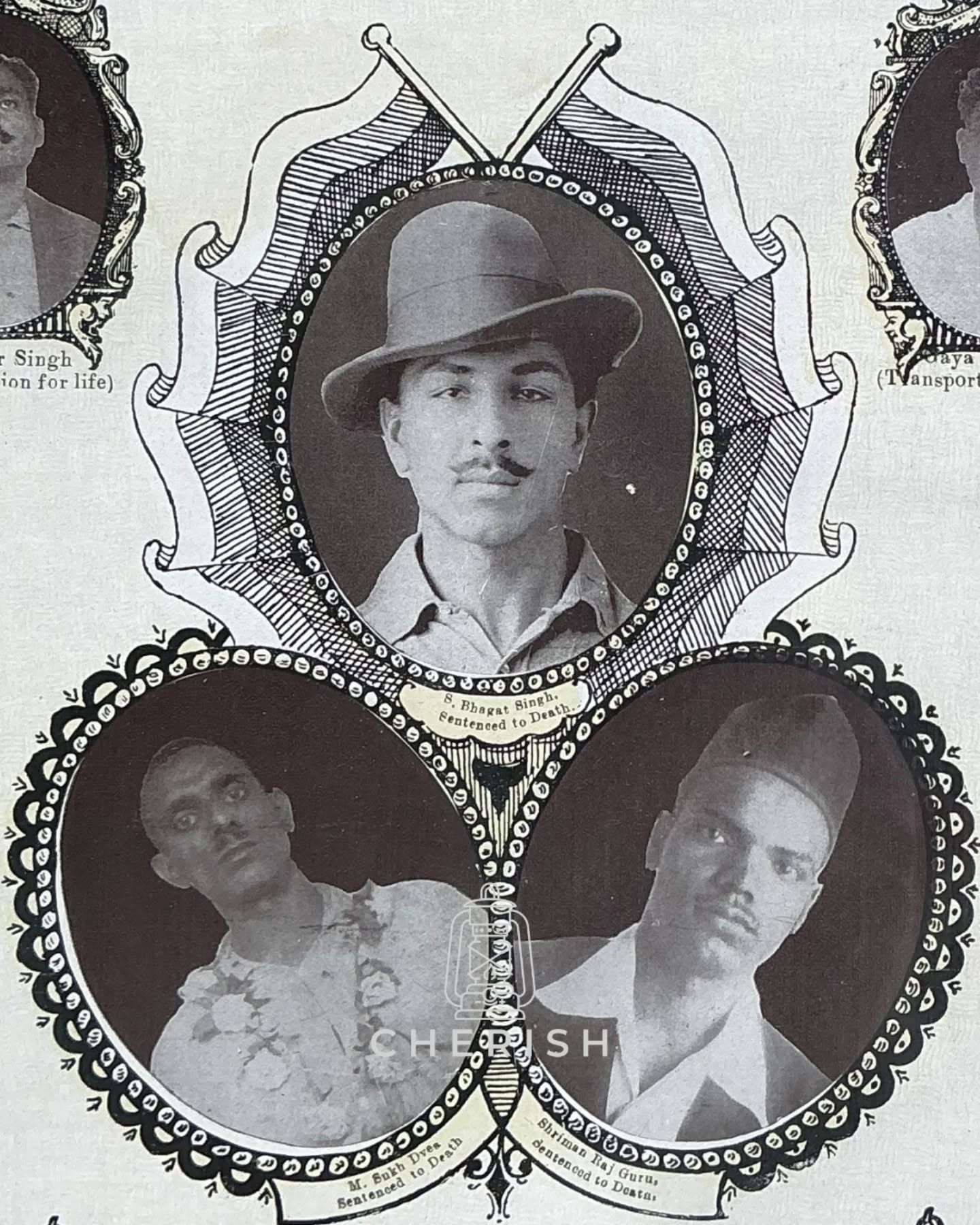 Before it became a Republic, India was an idea.
An idea that travelled quietly — through conversations, newspapers, postcards, and prints like this one.
Framed and hung in homes, studied, argued over, and remembered.
Produced in pre-Partition Lahore in the early 1930s, this print documents the accused in the Lahore Conspiracy Case, with their faces and verdicts laid out plainly. Not as distant heroes, but as people — named, seen, and held in public memory.
On Republic Day, we pause with objects like these.
Because the Constitution did not emerge fully formed.
It arrived on the shoulders of courage, dissent, sacrifice — and the long work of imagining freedom before it was written into law.
🇮🇳💛
Size: 18.75 x 14.5 inches
Origin: 1930s; Lahore, Pre-partition India.
Please DM for details.
.
.
.
.
.
#RepublicDay
#IndianFreedomStruggle
#BhagatSingh
#ObjectsOfResistance
#cherishvintagefinds