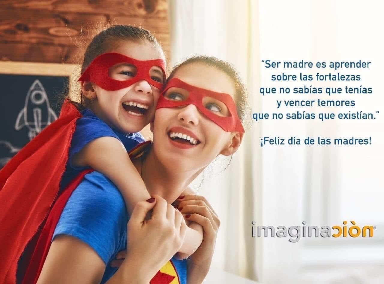 "La vida no viene con un manual de instrucciones pero viene con una mamá y eso más que suficiente"
!Felicidades a todas las mamás, hoy y todos los días!
#FelizDíaDeLasMadres #Imaginaci