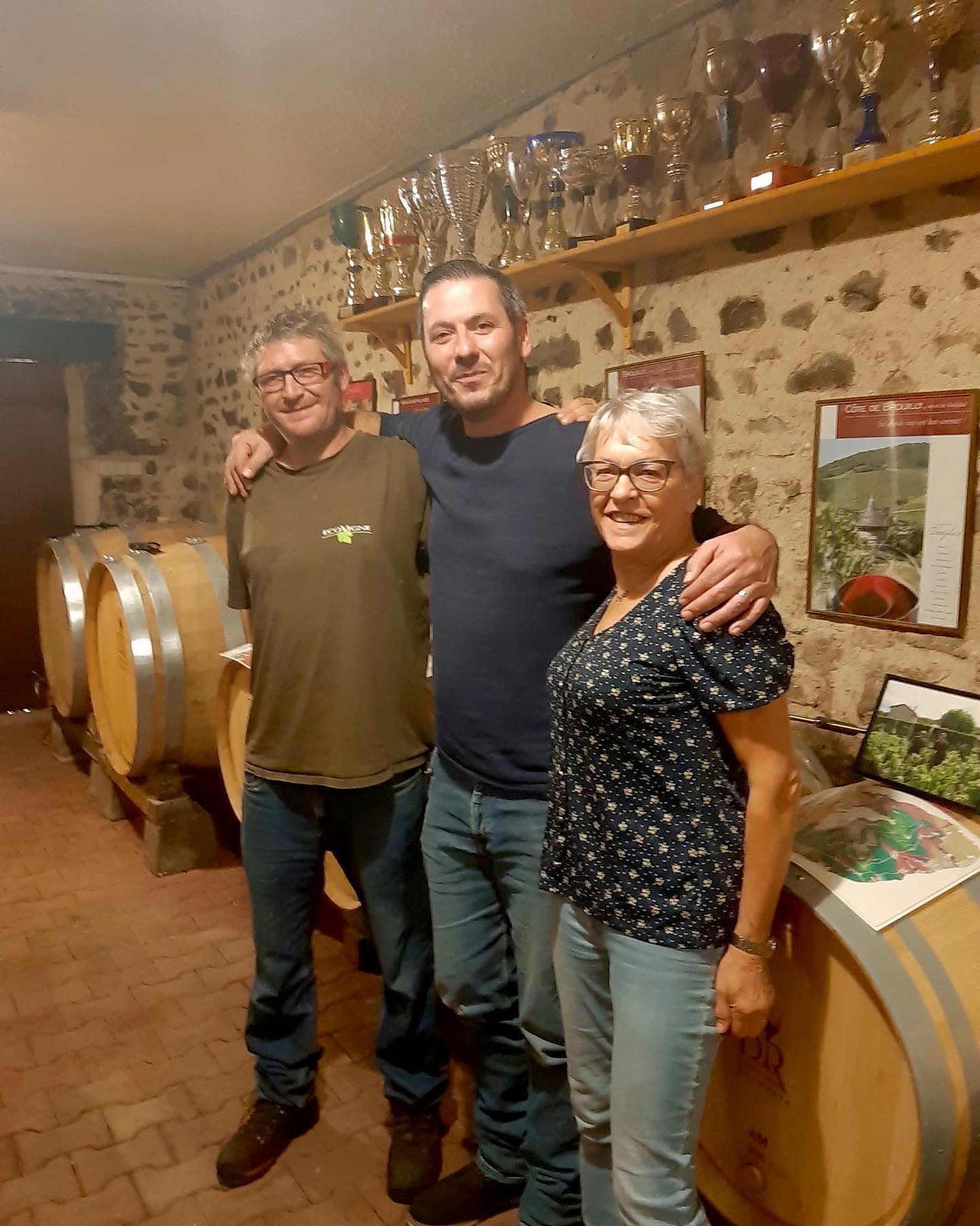 Toujours un plaisir d'être accueilli chez Chantale et Matthieu Rochette ! #rochette #vin #wine #domainerochette #gayvinssuisse