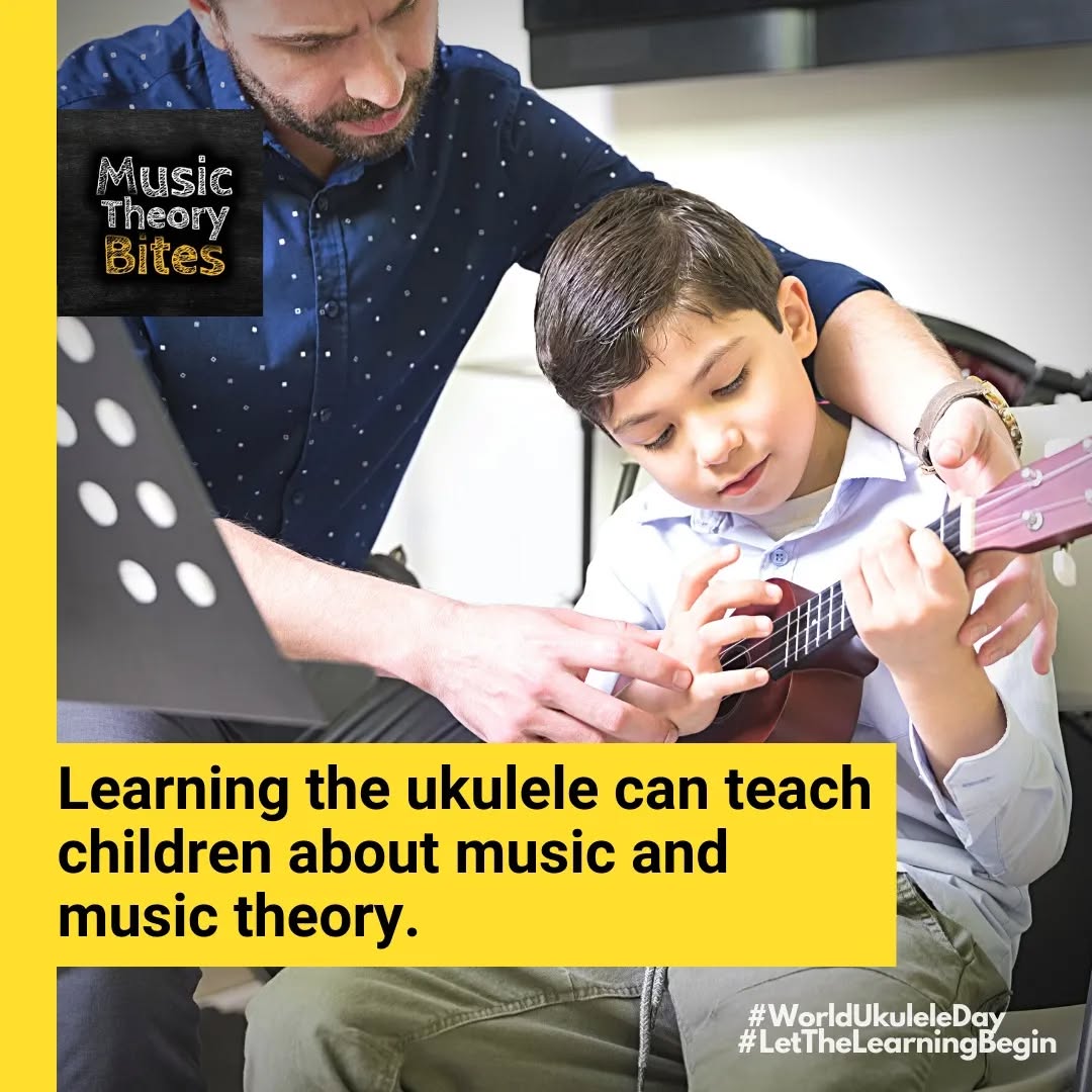 Tomorrow is World Ukulele Day!
Did you know that learning the ukulele can teach your child about music theory in an easily accessible way too?
Through ukulele lessons, a child learns about beat, harmony, melody, rhythm, and tempo. The #ukulele also helps children develop eye-hand coordination and develop the strength to move their fingers independently (fine motor skills).
Interested in a #FREE Ukulele #MusicLesson to celebrate #WorldUkuleleDay? Be sure to email our sister company #GreyceMusic at: info@greycemusic.co.uk quoting 'FREEBIEUKE222'
#ukuleleday #LearnUkulele #letthelearningbegin #nowyouknow #music #Musiclessons