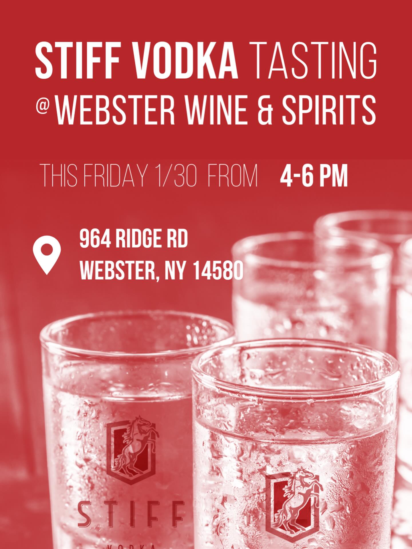This Friday is looking pretty STIFF 😏🥂
Stop by Webster Wine & Spirits from 4–6 PM for a STIFF Vodka tasting you don’t want to miss.