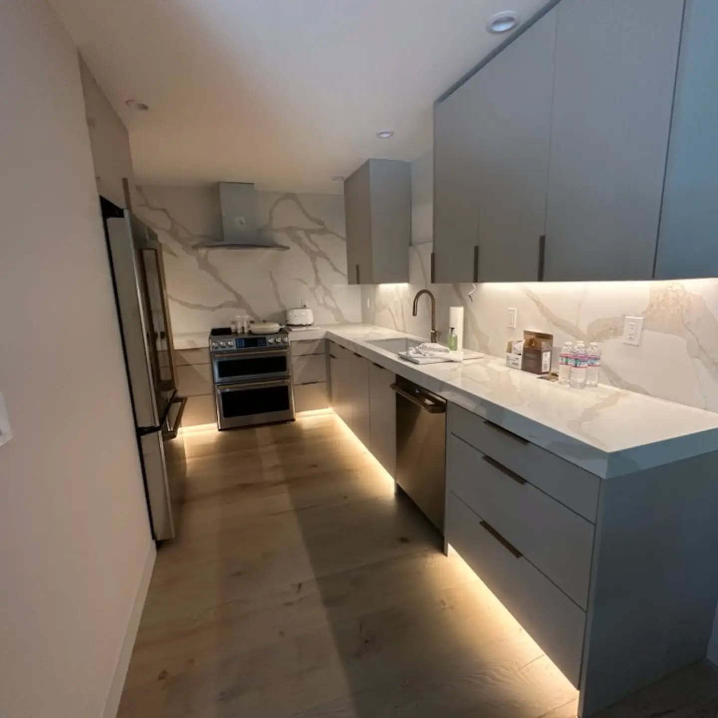 Modern Kitchen Cabinets Pool House Phase 1 HPL Italian Laminate