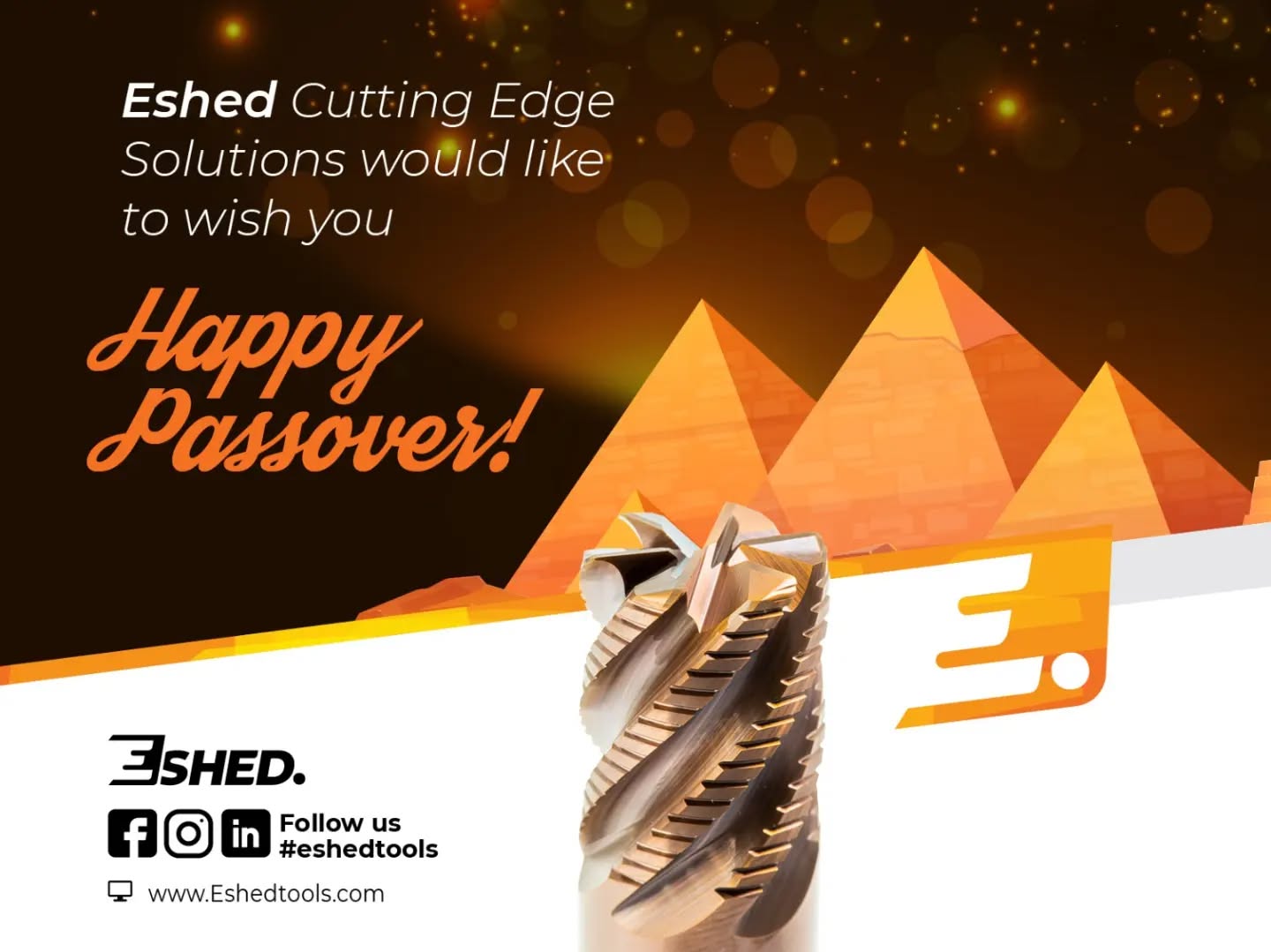 Happy Passover 🎊🎉🌻🍾🍷
.
.
.
#eshedtools #passover #happyholidays #happypassover