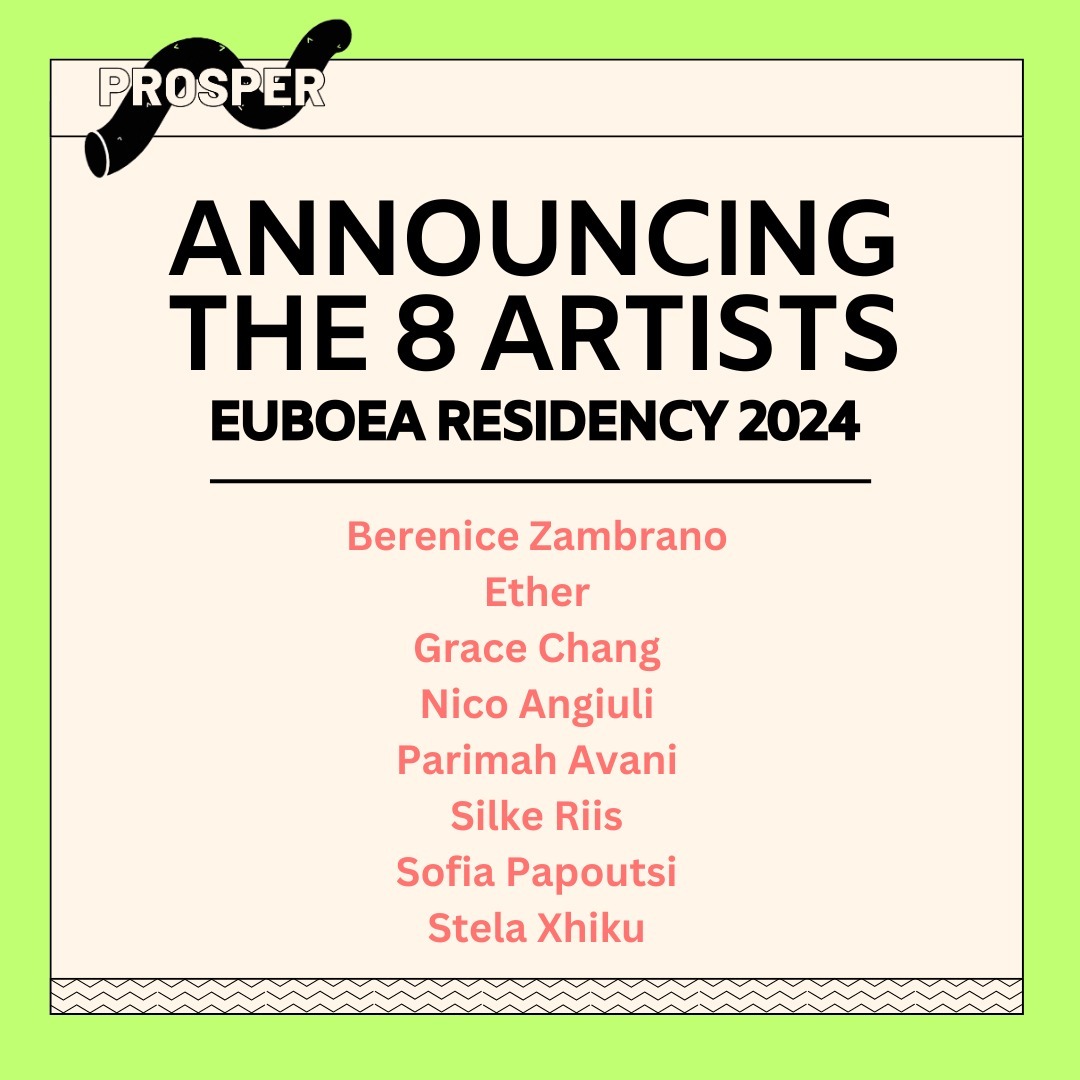 We are sooo looking forward to starting this residency with our 8 truly remarkable artists! Stay tuned for more!
#artistresidency #euboea #evia #greece