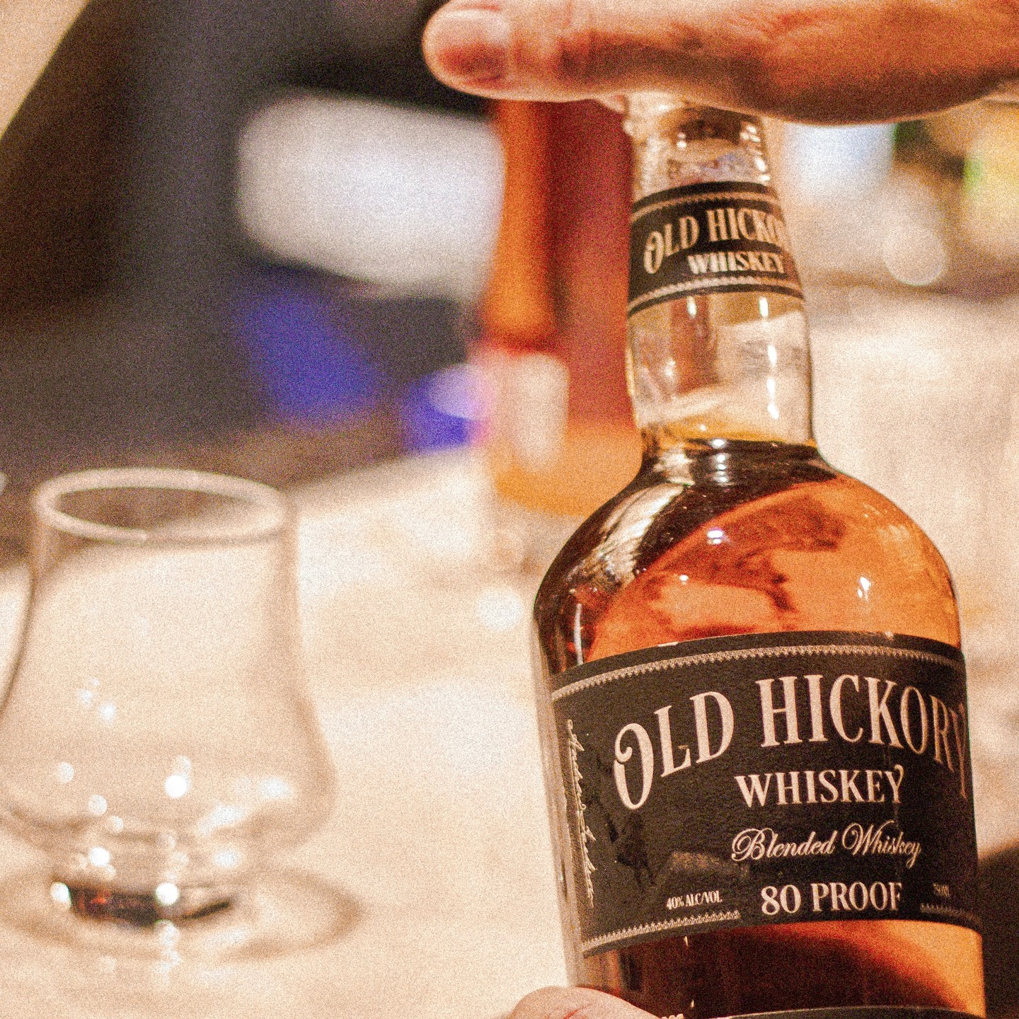 This smooth bottle of Old Hickory is the perfect companion for those longing for a touch of the past. There for you "Then & Now" 🥃
