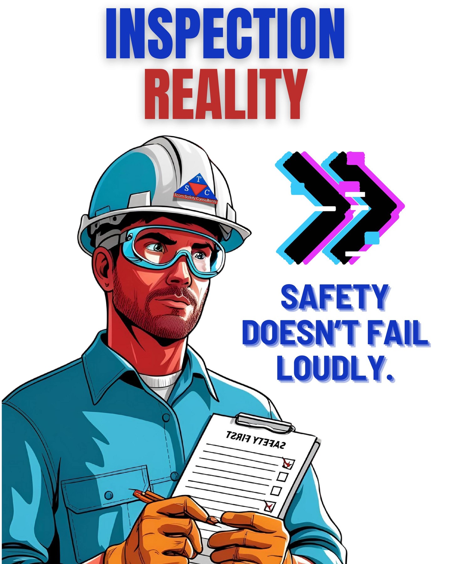 Safety rarely screams.
It whispers.
A loose bolt.
A warming panel.
A brake that’s almost fine.
Nothing looks wrong -
until everything is.
That’s why inspections matter.
They don’t wait for failure.
They find it before it speaks.
🔍 Listen early.
🛑 Act early.
Because real safety is proactive - not reactive.
#InspectionReality #SilentFailures #SafetyFirst #ThirdPartyInspection #ProactiveSafety #RiskPrevention #IndustrialSafety #TeamSafetyConsultants