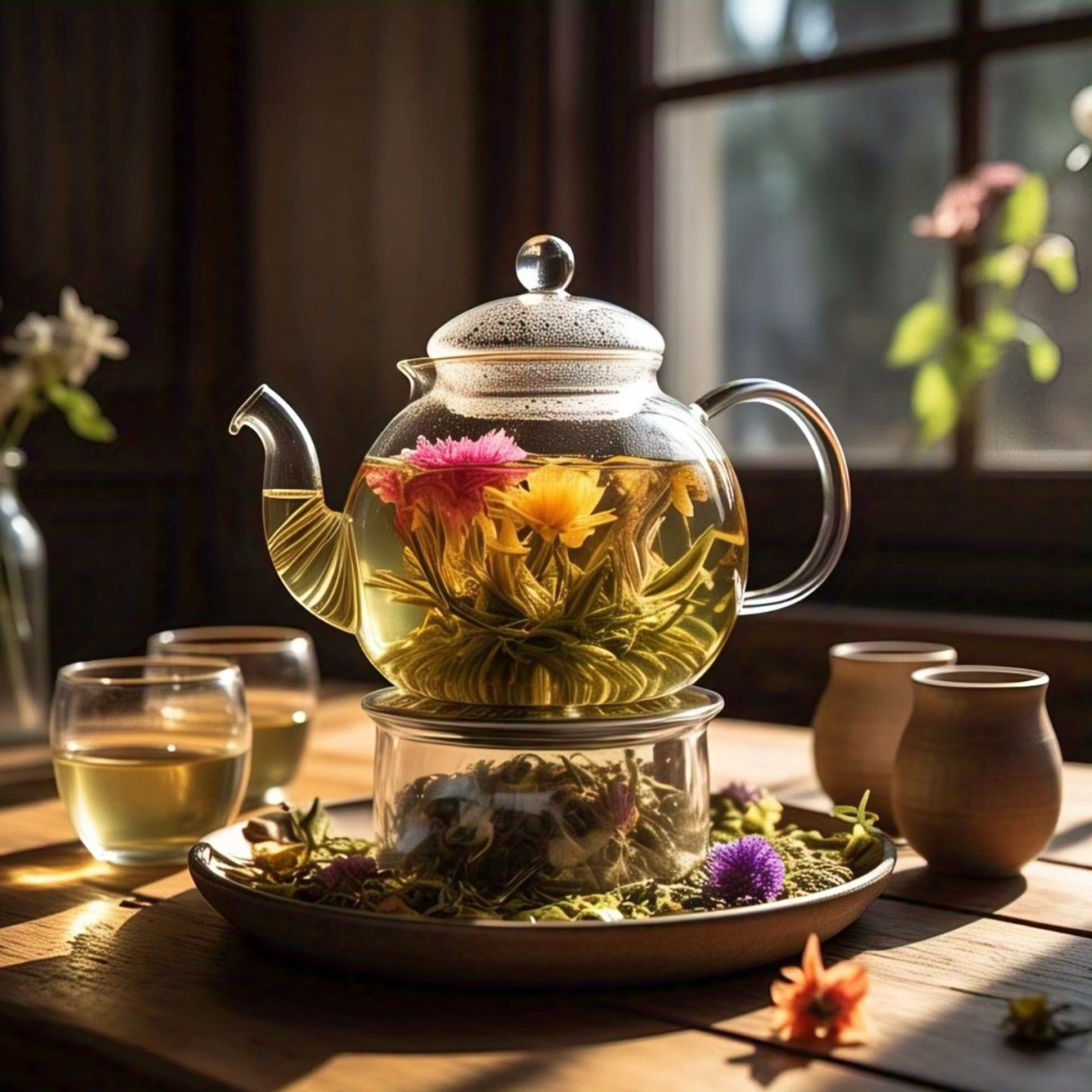 We are captivated by the artistry of flowering teas! Watching the delicate leaves unfurl in hot water is mesmerizing. It's a beautiful way to elevate teatime and impress guests. The flavors are as delightful as the presentation. From jasmine to chrysanthemum, there's a flowering tea for every palate. What's your favorite bloom?
Order today at https://www.theteatrail.com/
#floweringtea #teatime #tea #artfultea #theteatrail