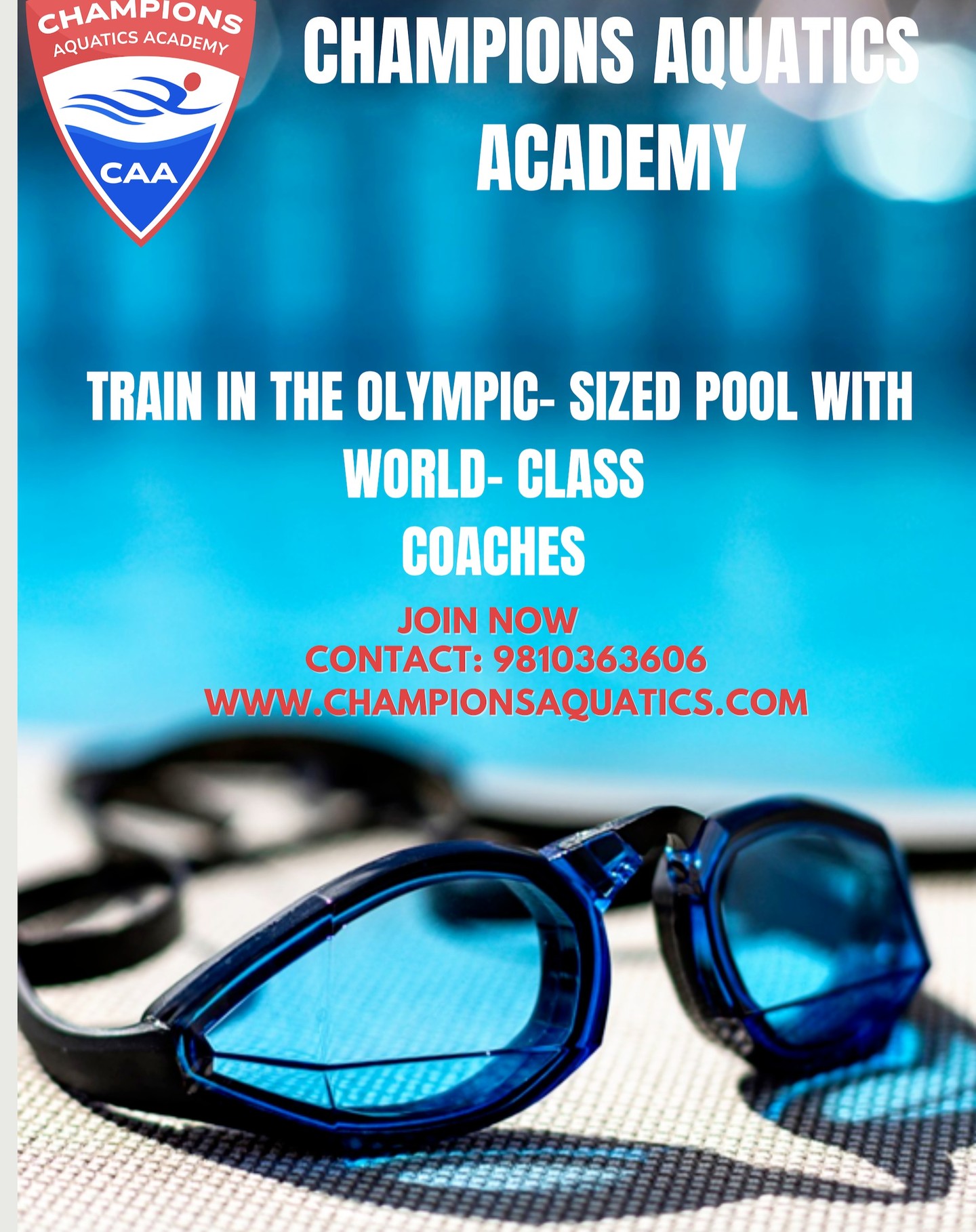 Come and Swim in the FIRST EVER OLYMPIC SIZE pool in Gurugram. NOW OPEN.
Please visit www.championsaquatics.com or contact at 9810363606
#swimming #gurgaon #gurgaonfitness #gurgaonmom #gurgaonschools #gurgaonstartups #triclubgurgaon #gurgaonswimming #gurgaontennis #sports #gurgaonsports #gurgaongym #gurgaonhealth #gurgaonblogger