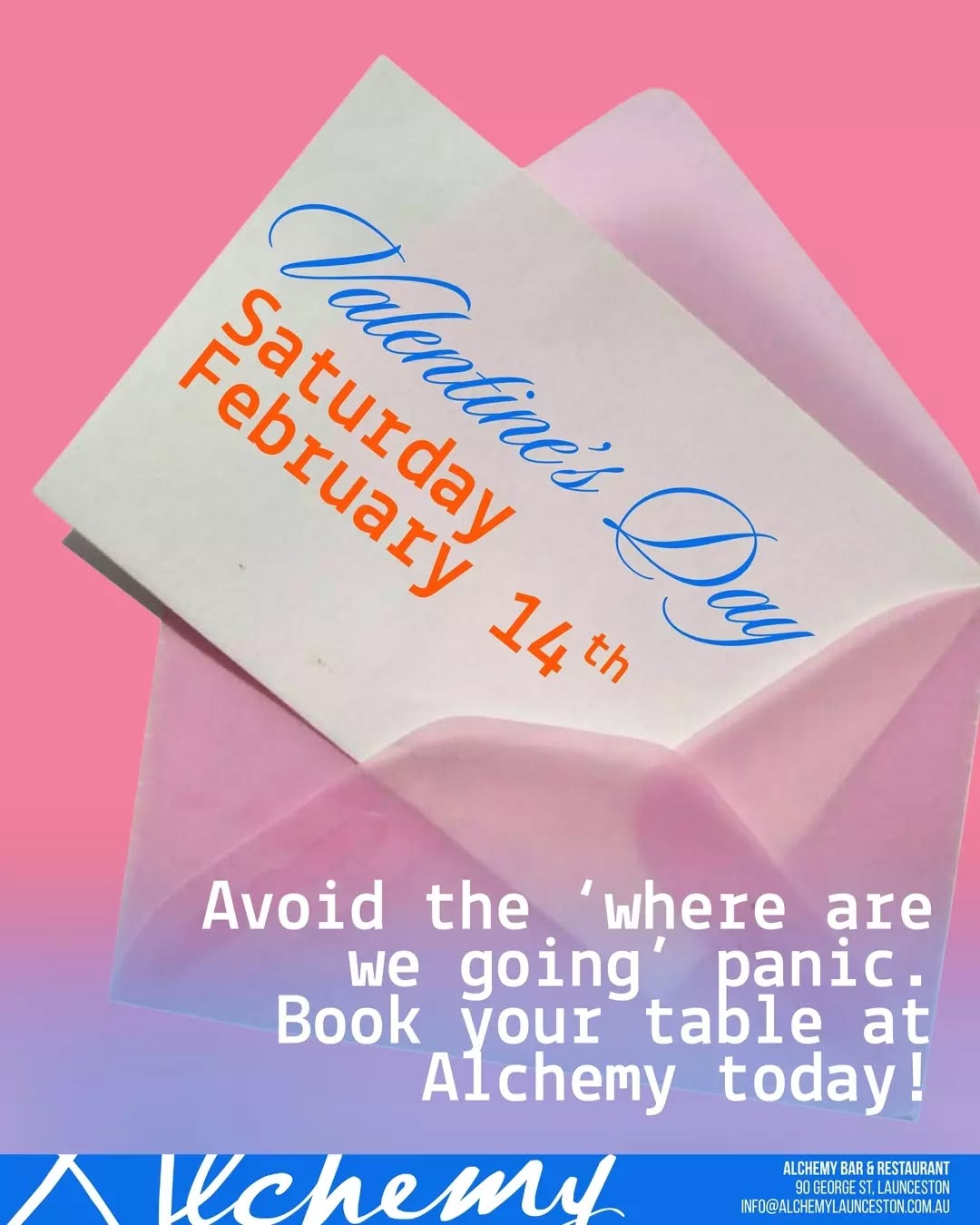 POV: You’ve already booked your Valentine’s Day table at Alchemy and you’re feeling smug. 😎
Saturday, Feb 14th is coming in hot. Avoid the last-minute scramble and the "I thought you were booking" conversation. Tap the link in our bio to grab your spot before they’re gone! 🍸❤️