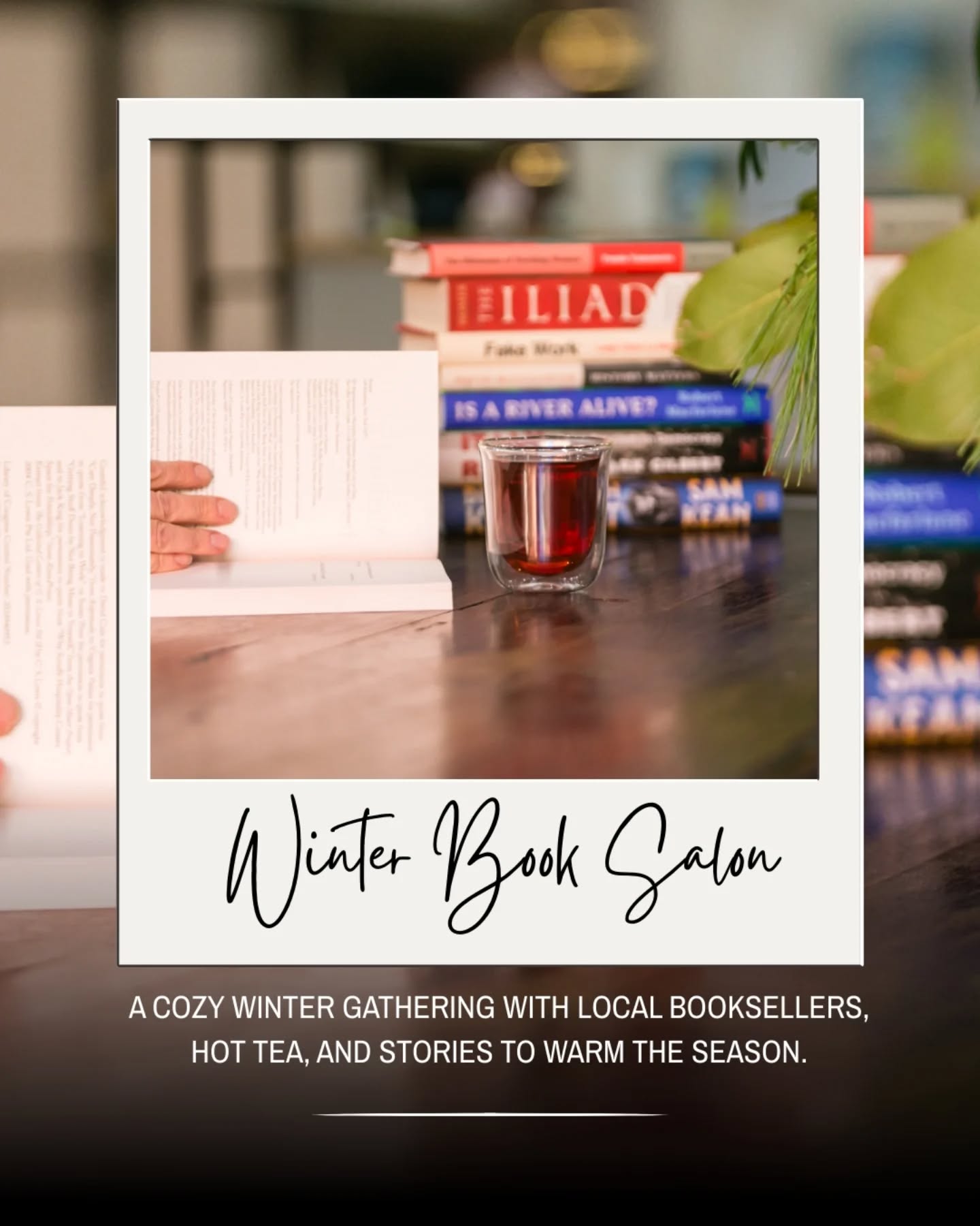 You're invited 💌
On February 11, local booksellers from the Shenandoah Valley are hosting the Valley's inaugural Winter Book Salon in Staunton 📚
We will talk about:
• Books we can't stop recommending
• Books that moved and surprised us in 2025
• Books we're excited about in 2026
❌ This is not a panel discussion ❌
1. Ask-Me-Anything Bookseller Edition: what have you always wanted to ask your local booksellers?
2. Book matchmaking: tell us what you're in the mood for and we'll recommend a book (or 3).
3. We will have all the books that we discussed available for purchase that night (and a chance to pre-order your next great read!)
4. You'll have time to browse the shelves and chat with booksellers while sipping hot tea and enjoying some fine chocolates 🍫
5. Tickets are available on our website. We even created a "Best Friends ticket": Buy 2 tickets and save so being your bookloving friends and make it an early Valentine's Day date!
Participating bookshops:
@stonesoupbooks
@leafandlorestore
@wordsmattergiftshop
#ItTakesAValley #supportindiebookshops #shoplocal