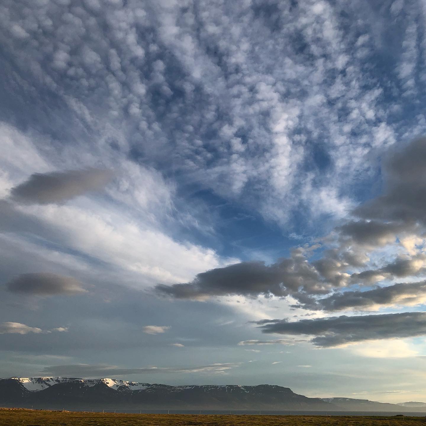 Where sky is not the limit, but part of the whole experience! - unfiltered Skagafjördur in June.
⛅️☁️🌟