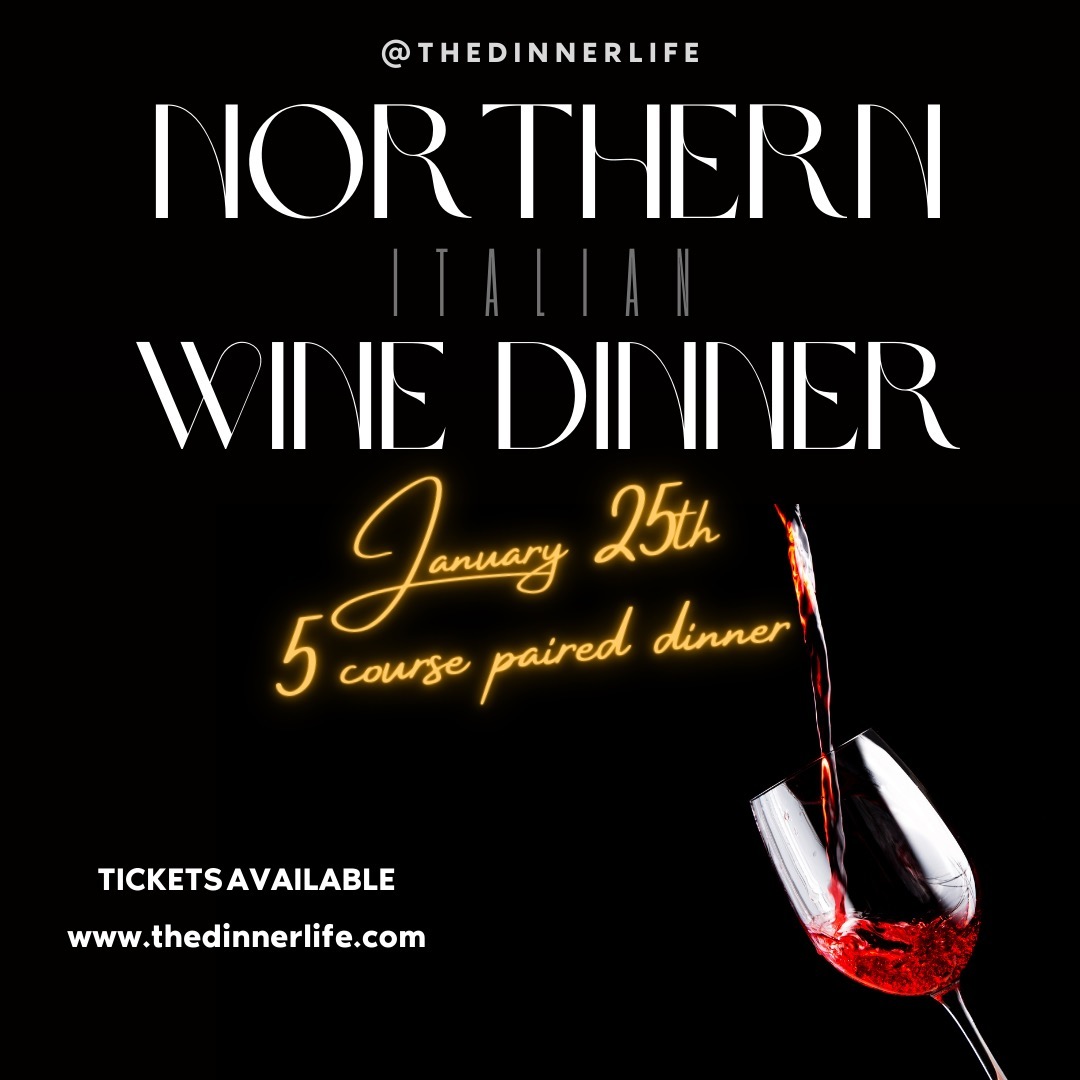 Featured Courses:
1st - Crostini with red pesto and capers, paired with Prosecco
2nd - Mussels paired with Gavi di Gavi
3rd - Grilled Sausage with cannellini beans pure, paired with Barbera D'Asti
4th - Veal Scaloppina with mushrooms, paired with Barbaresco
5th - Pears poached in red wine, paired with Recioto