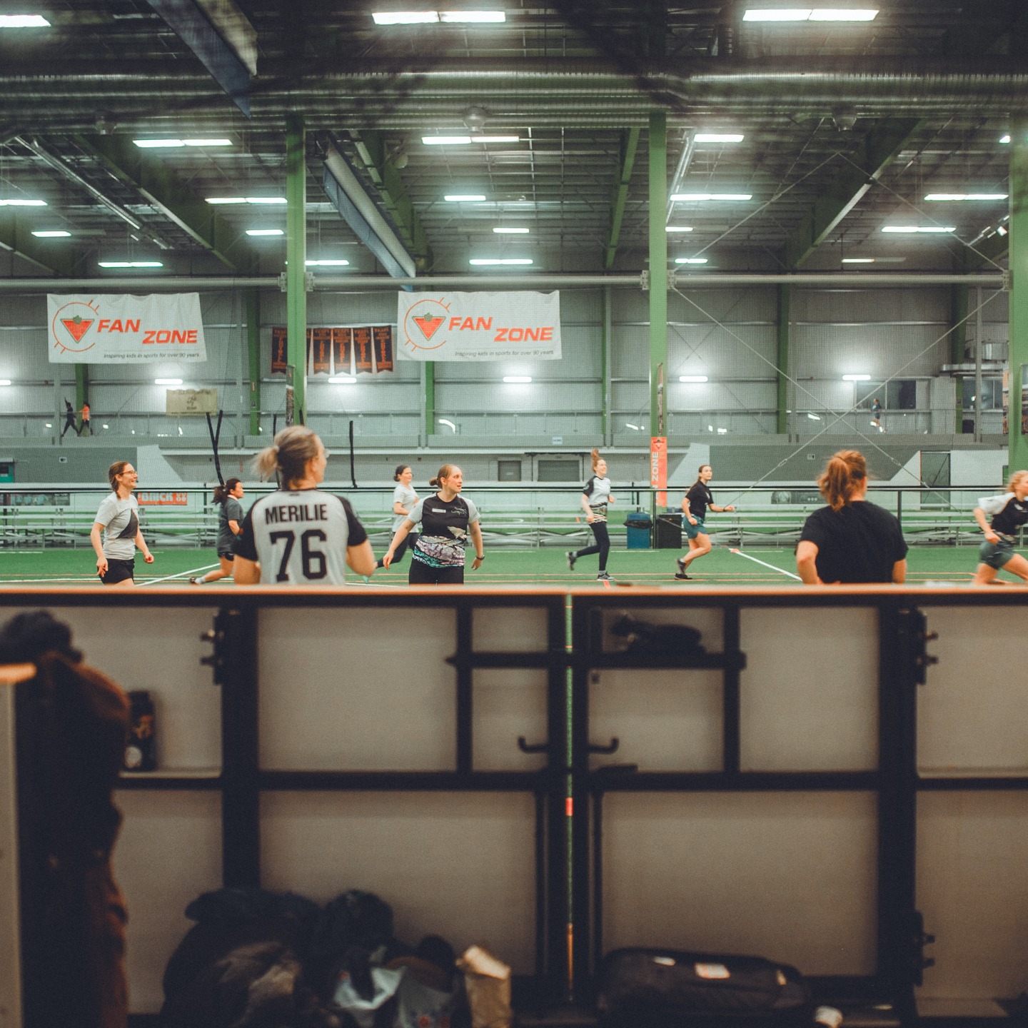 Thanks to everyone to came out to the Femme+ Frisbee Tournament and the Drop In Frisbee Games last night at the Fieldhouse in Yellowknife. We had over 35 people show up, and we raised over $200 for our financial sponsorship program!
A special thanks to the Yellowknife Ultimate Club for their partnership and support.