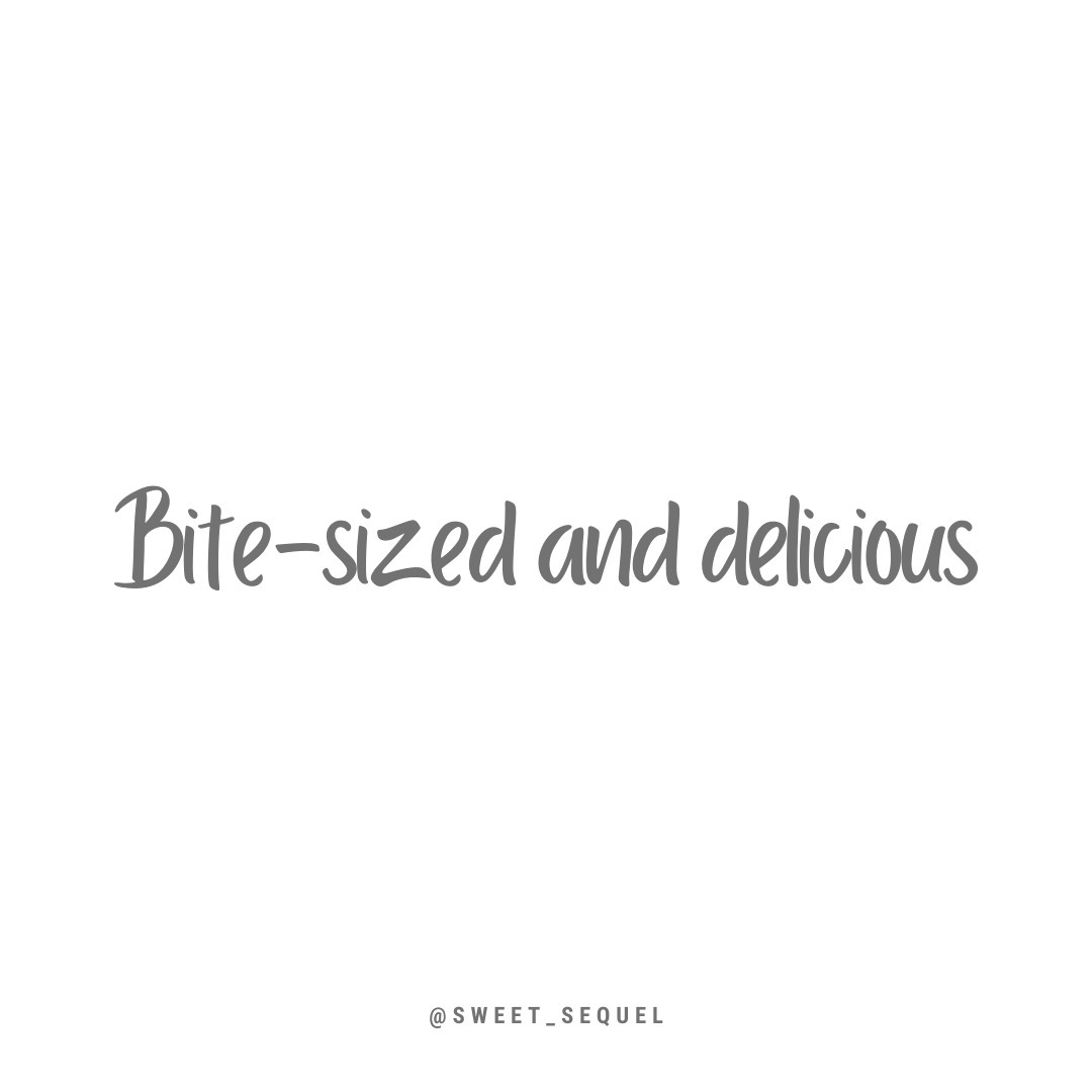 Cut out processed sugars and say YES! to our plant-based treats. Indulgence is easy and guilt–free when it's prepared with healthy ingredients and responsibly consumed.
...because feeling good in your skin is pretty sweet, too!
#SweetSequel #HealthyIndulgence #VeganTreats #SweetThoughts
