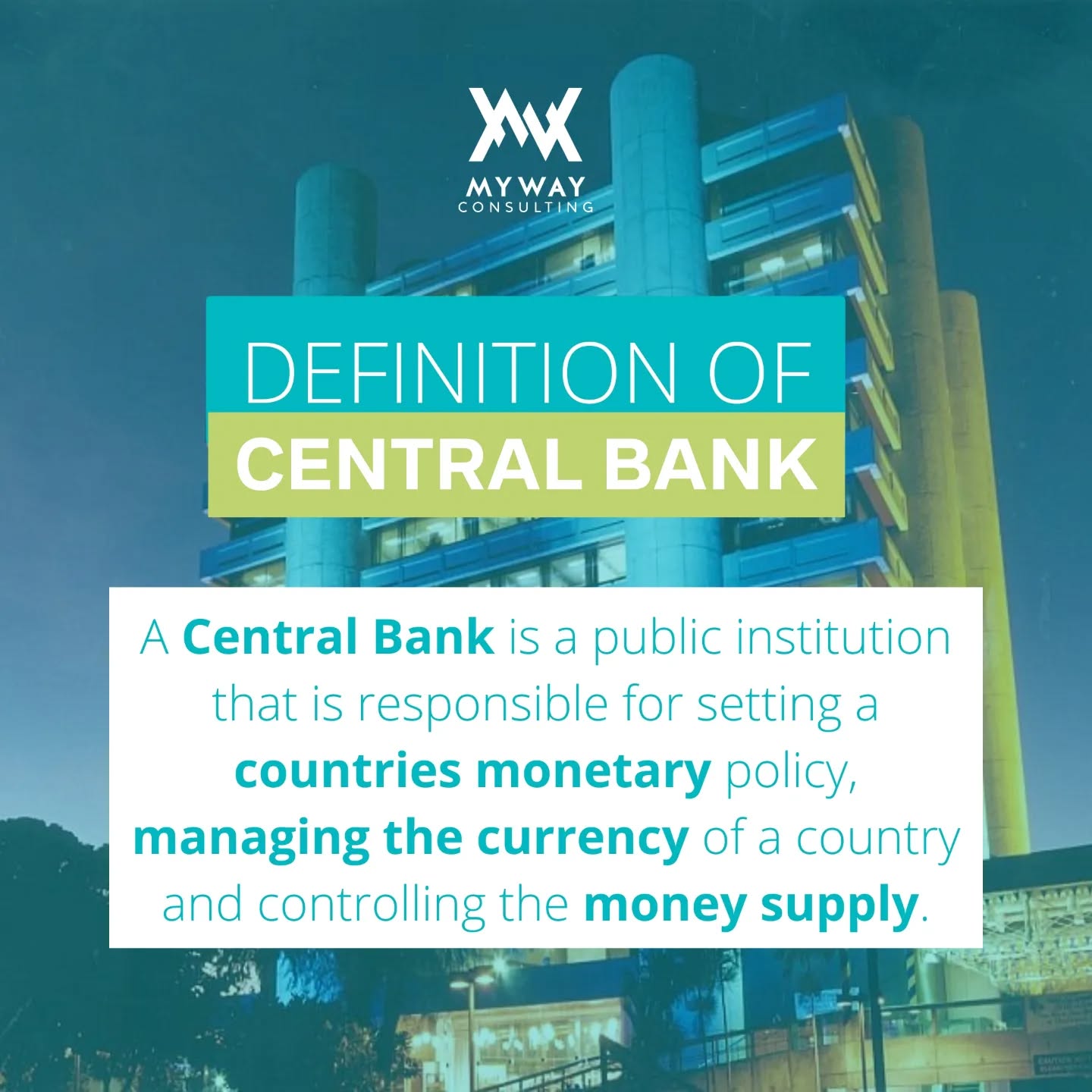 Ever wondered what the 𝗖𝗘𝗡𝗧𝗥𝗔𝗟 𝗕𝗔𝗡𝗞 does?
Link In Bio⬆️⬆️⬆️
__________
#intentional #money #investing #moneymanagement #businessfinances #yourway #freedomfighter #wealthy #financialliteracy #entrepreneur #finance #wealthyhabits #fempreneur #financialgoals #planningsystems #moneymatters #financialgoals