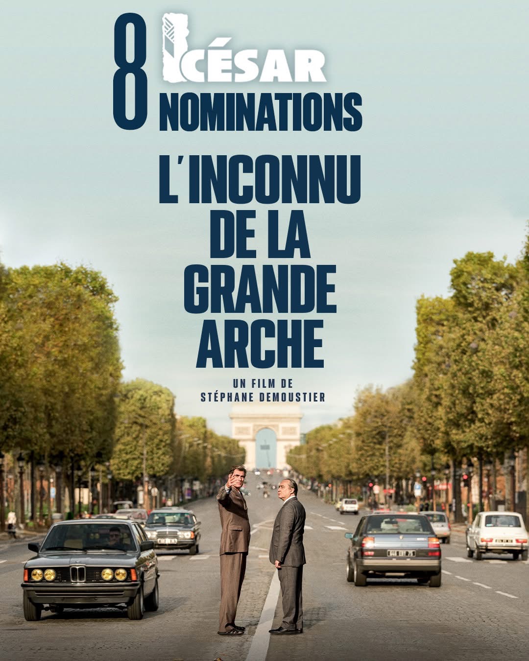 ✨ 8 nominations aux CÉSARS pour L’INCONNU DE LA GRANDE ARCHE de Stéphane Demoustier 🎥
🏆STÉPHANE DEMOUSTIER pour le César de la MEILLEURE RÉALISATION
🏆CLAES BANG pour le César du MEILLEUR ACTEUR
🏆XAVIER DOLAN pour le César du MEILLEUR ACTEUR DANS UN SECOND RÔLE
🏆SWANN ARLAUD pour le César du MEILLEUR ACTEUR DANS UN SECOND RÔLE
🏆MICHEL FAU pour le César du MEILLEUR ACTEUR DANS UN SECOND RÔLE
🏆STÉPHANE DEMOUSTIER pour le César de la MEILLEURE ADAPTATION
🏆CATHERINE COSME pour le César des MEILLEURS DÉCORS
🏆LISE FISCHER pour le César des MEILLEURS EFFETS VISUELS
Rendez-vous le 26 février ✨
@le_pacte_officiel