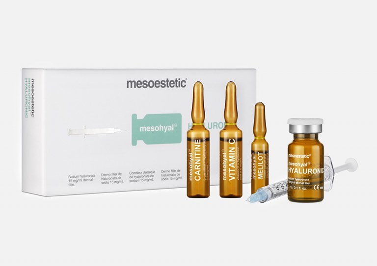 The mesoesteticĀ® lab brings you the widest variety of actives available on the market. They are packaged in sterile ampoules, which means the product entering the skin is free of contaminants. The products are designed to work at their optimal level to make true dermal delivery possible, rendering excellent results.
Some popular actives used to improve a variety of aesthetic concerns include:
* Vitamin C
* Retinol
* DMAE
* Biotin
* Dexpanthenol
* Hyaluronic Acid
* Organic Silicone