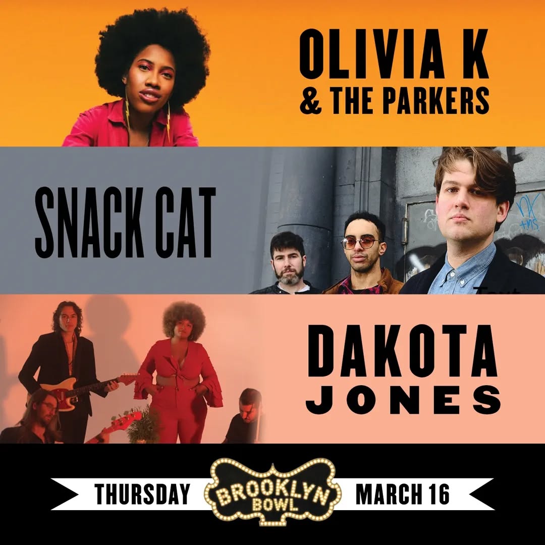 We were originally booked to play April 2020 so we've been looking forward to this gig for a while. Come listen @snackcatband lay down some funky sounds at Brooklyn Bowl on March 16th!
@brooklynbowl #snackcat #brooklynbowl #saxophone #funk #soul #horns #hornsection