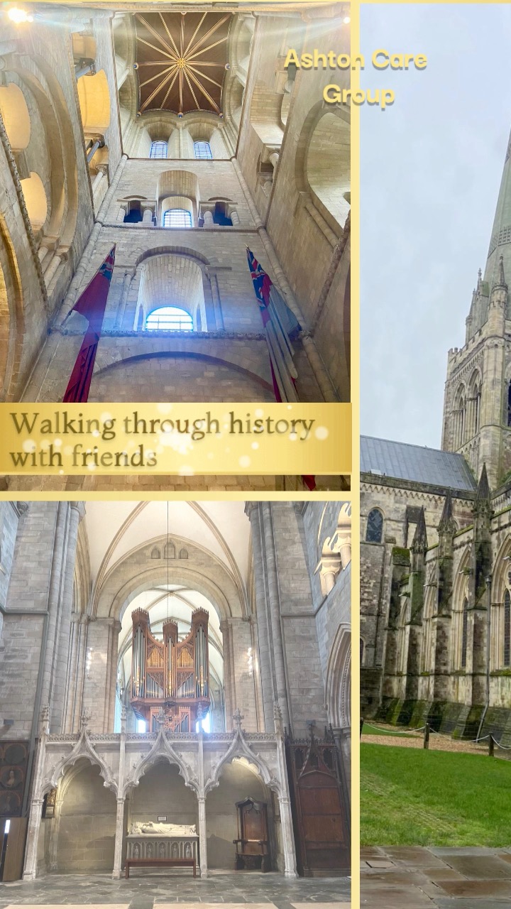 A day of history and culture with our residents! 🏛️
Our residents enjoyed a wonderful visit to historic Chichester Cathedral, explored the museum, and shared lunch together. Walking through centuries of stories, discovering the past, and creating memories in the present.
Life is about these moments – connection, curiosity, and good company.
#ResidentialCare #HomeCare #CareQuality #SocialCare #CommunityFirst #DignityInCare