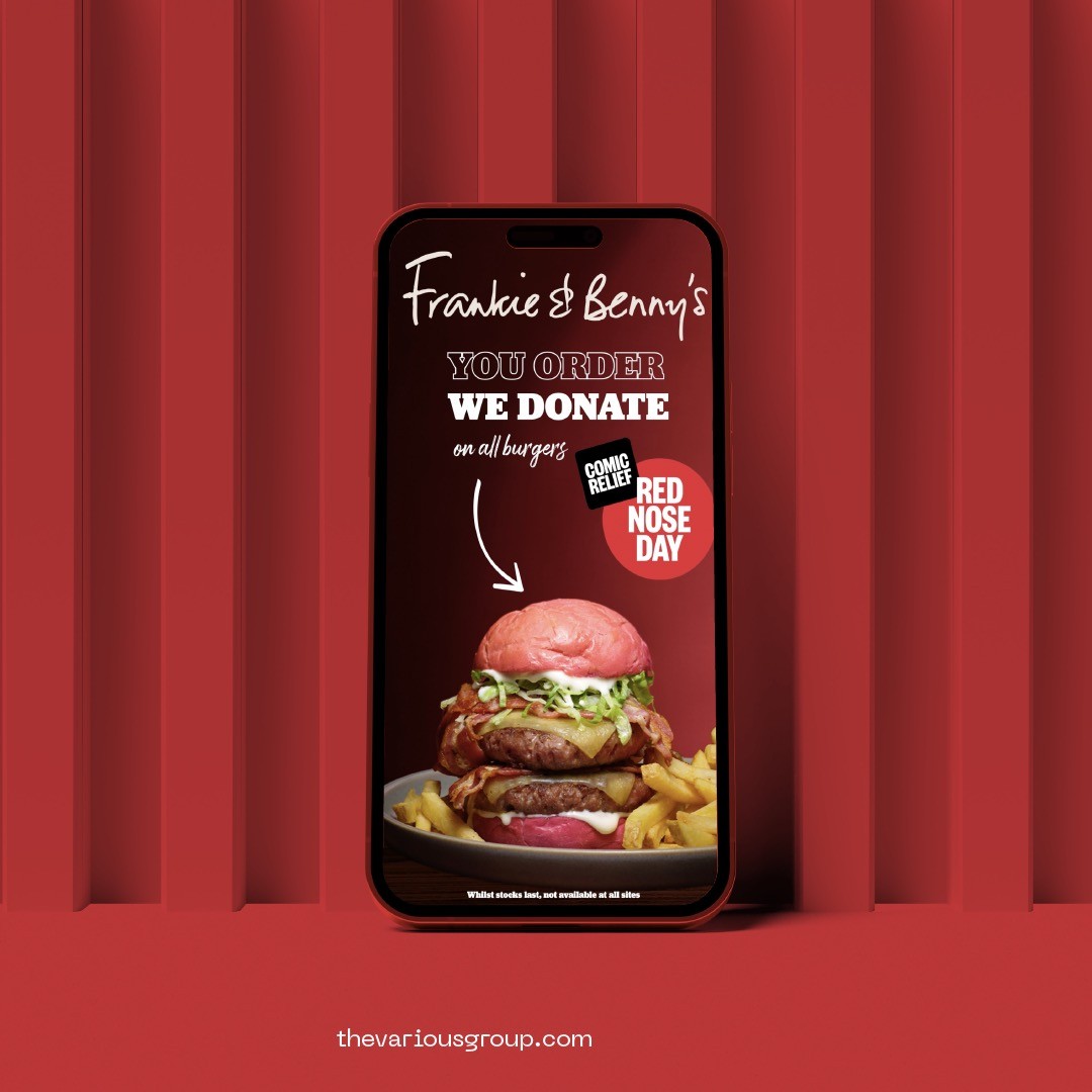 More from our collab with @frankienbennys on their limited edition red burger buns 🔴🍔
#Various #FrankieAndBennys #ComicRelief #RedBurgerBuns #BurgersForACause