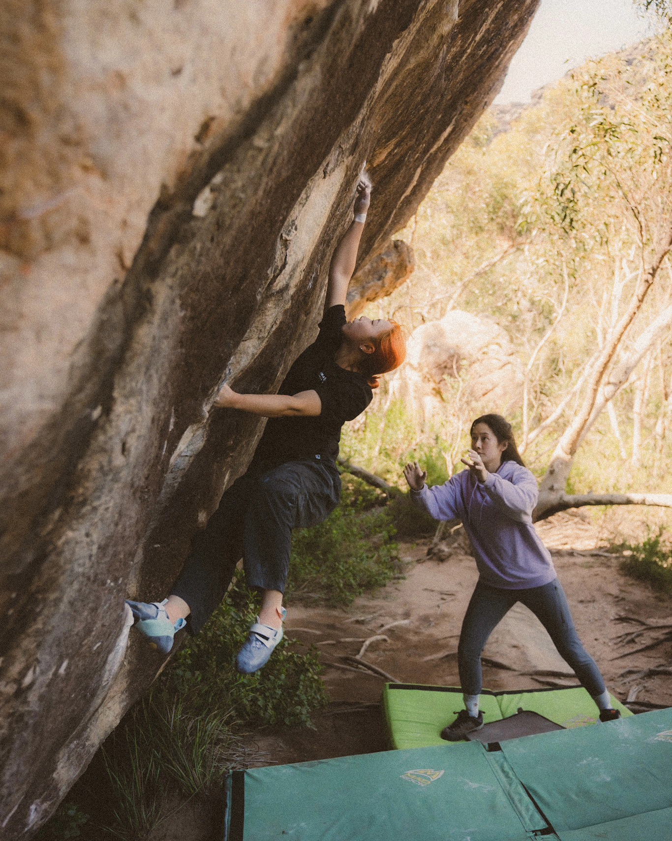 Who's planning to head outdoors this long weekend? 🧗♀️⠀
Gear up for the season with our Peak Pants 2.0 and range of shirts for a cool and comfy sesh.👖👕⠀
Happy sending! 😎⠀
⠀
#chalkupclimbing #climbingapparel #climbingpants #apparel #gear #chalkupcrushers #outdoors #adventure #bouldering #sendseason #apparel #gariwerdnationalpark #grampians #bouldering #rockclimbing #strong #climbingcommunity