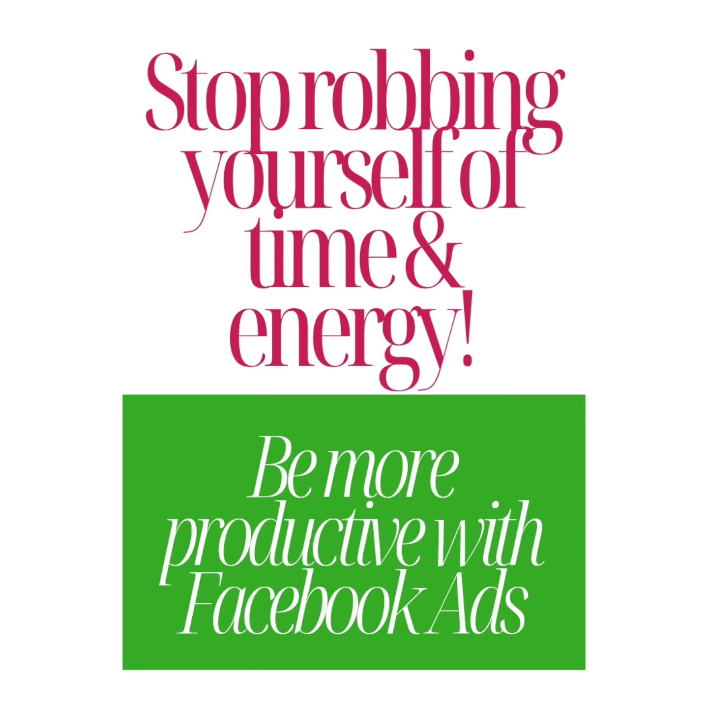 Do you want to enjoy your summer ⛱️ be slave to organic posting? 😭
It's time to shift how you approach social media.
Paid Facebook and Instagram Ads can be a total game changer for you and your business 👍
➡️ be seen consistently and attract more clients to your services.
➡️ spend less time and energy creating organic content (that goes unseen).
➡️ invest a comfortable amount (a few dollars a day is all that's needed for social media maintenance of your business).
Save you time and energy for other things this summer 😊
Talk to us if you're interested in Facebook & Instagram ads for your local business.
www.digitalfrogging.com
#facebookads #Instagramads #beenseen #localbusiness #dontfightthealgorithm #attractclient #increasesales #businessgrowth #productive