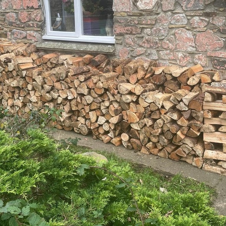 So having just delivered these logs to a happy customer and stacked them away one of our superb delivery guys asked the rest of the team how many logs 🪵 were in this stack 🤔🎄 All of us were wrong 😱!! Fancy having a guest? Look forward to seeing your answers 👏 #Christmas #localbusiness #winter #fireplace #logs 🎄🎄@pembrokeshirelogs