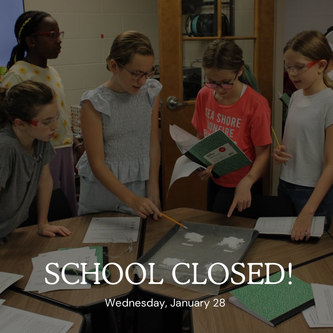 Our hypothesis was correct - no school tomorrow!❄️