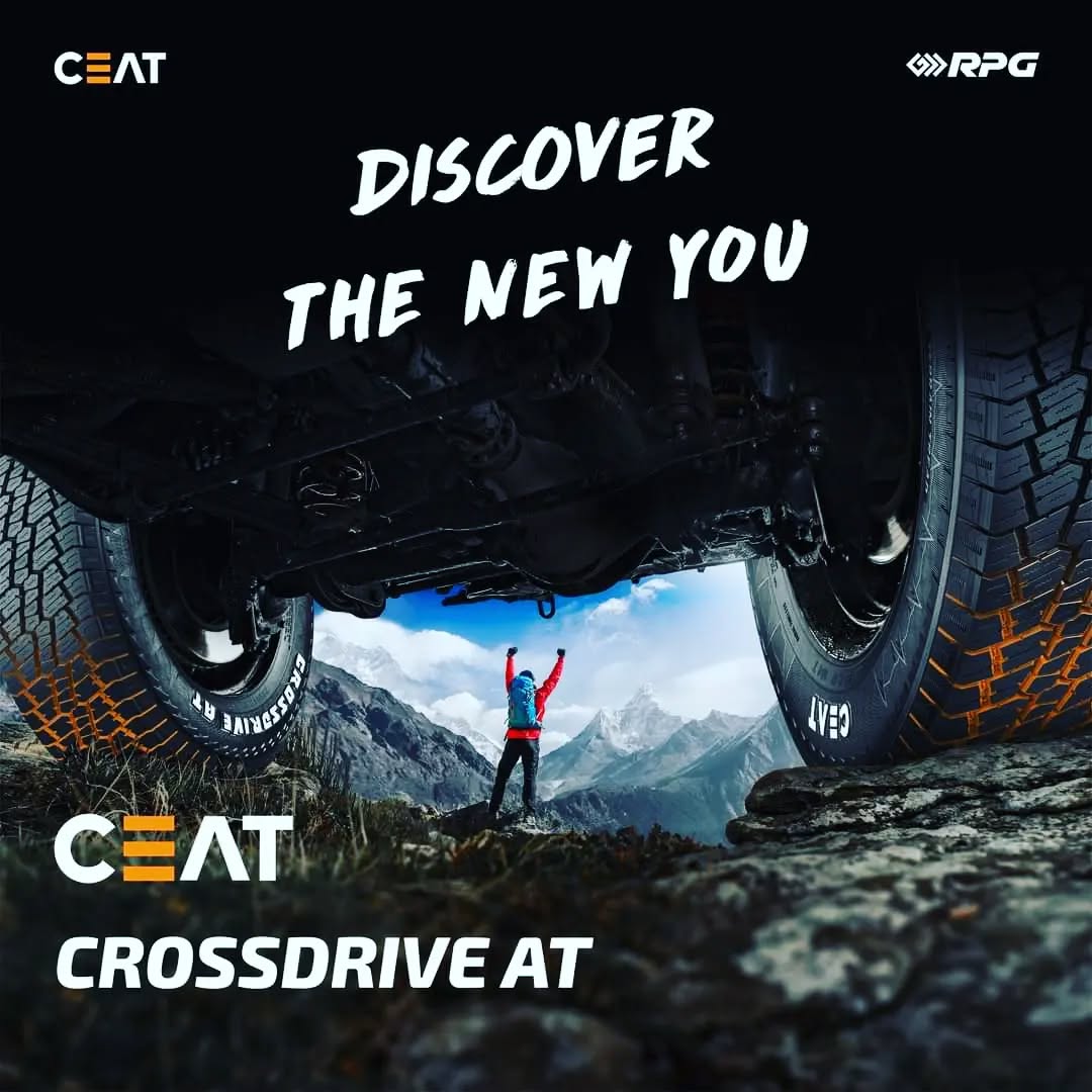With CEAT CrossDrive AT, take the road less travelled and embark on new adventures.
Book your Tyre at us. DM for enquiry.
#CEAT #CEATTyres #CrossAllTerrains #DiscoverNewYou #qts