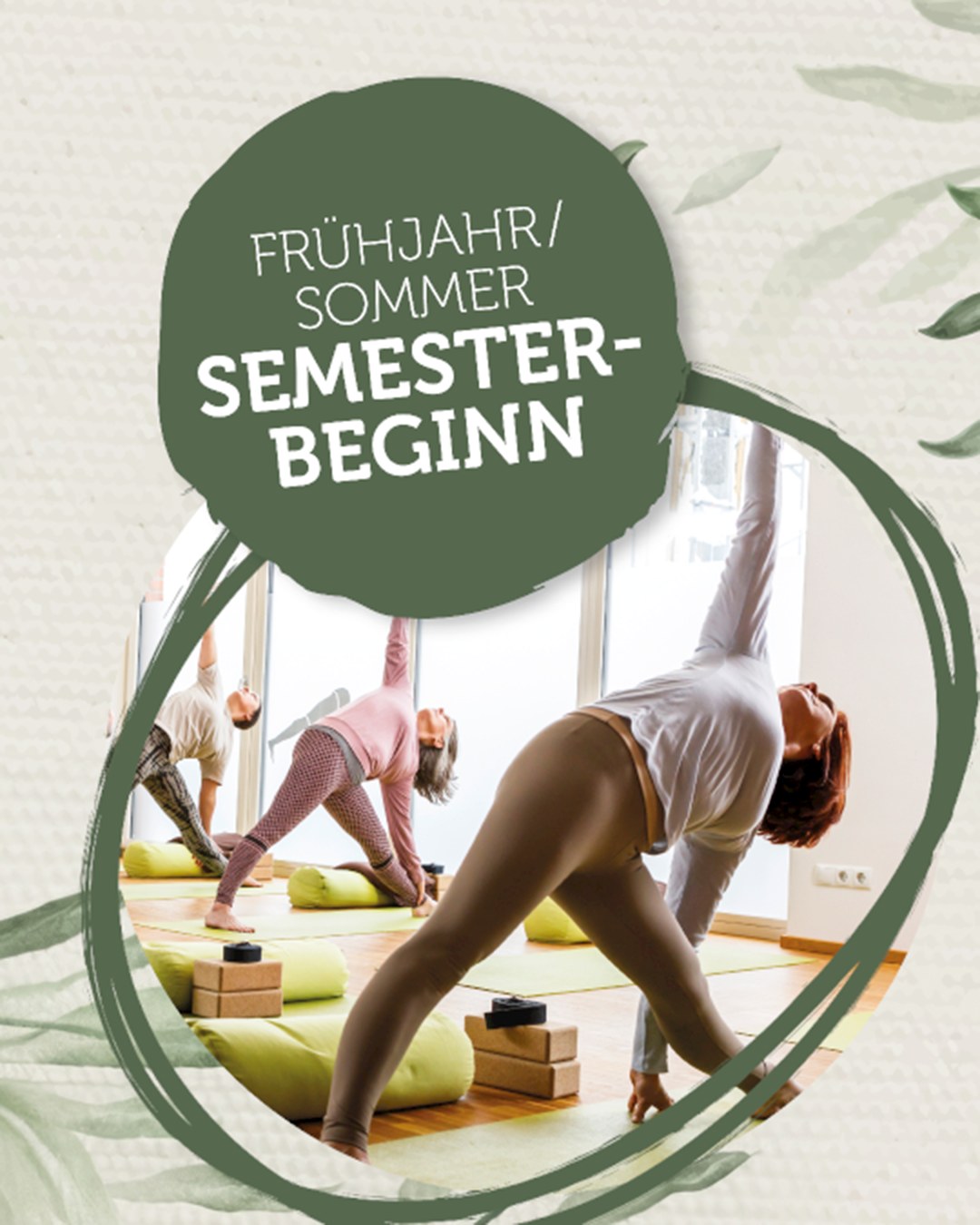 🧘♀️ Semesterstart bei Iyengar Yoga West
Am 16. Februar beginnt das neue Semester.�Eine Einladung, wieder regelmäßig zu üben, den Körper achtsam auszurichten�und den Geist zur Ruhe kommen zu lassen.
Iyengar Yoga steht für Präzision, Stabilität und bewusstes Arbeiten –�für Anfänger:innen ebenso wie für Geübte.
Alle Infos & Anmeldung:�www.iyengar-yoga-west.at�
📩 daniela.ranacher@icloud.com
#iyengaryogawest #iyengaryogavorarlberg #iyengaryogahohenems #yoga #iyengaryoga