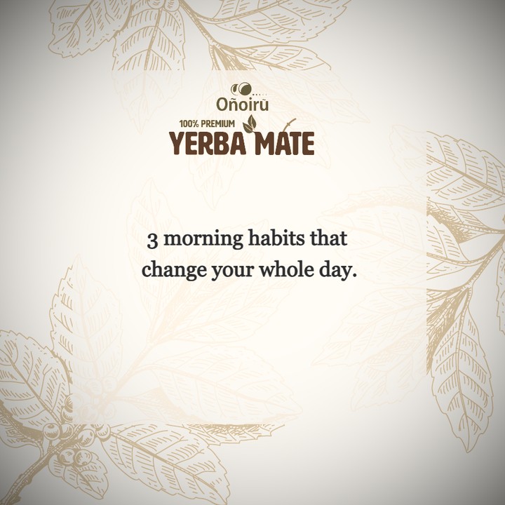 Most people start their morning in a way that guarantees low energy, bad focus, and restless nights.
Here’s the 3‑step neuroscience‑approved reset your nervous system will thank you for:
1. Hydrate before anything else
Your brain needs water before caffeine.
2. Get sunlight in your eyes
This creates a healthy cortisol peak →
more energy now, calmer evenings later.
3. Move your body (lightly)
Just 2–5 minutes.
Movement tells your brain: we’re awake.
Save this for tomorrow morning — your future self will feel the difference.
Comment “morning routine” and we’ll send you the full guide.
#selfcare #morningmotivation #sleepbetter #biohackingeu #healthoptimization #wellnesstips #dailywellness #yerbamate #yerbamatelovers #mateculture #naturalenergyboost #cleanenergy #focusnaturally #plantpowered #morningroutine #healthylivingeu #wellnesseurope #europelifestyle #mindfulmorning #circadianrhythm #neurosciencebased #naturalenergy #onoiurueu
